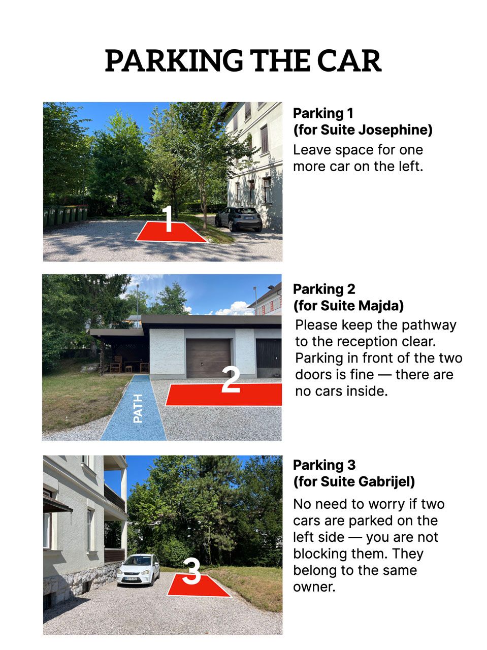 find your spot, park