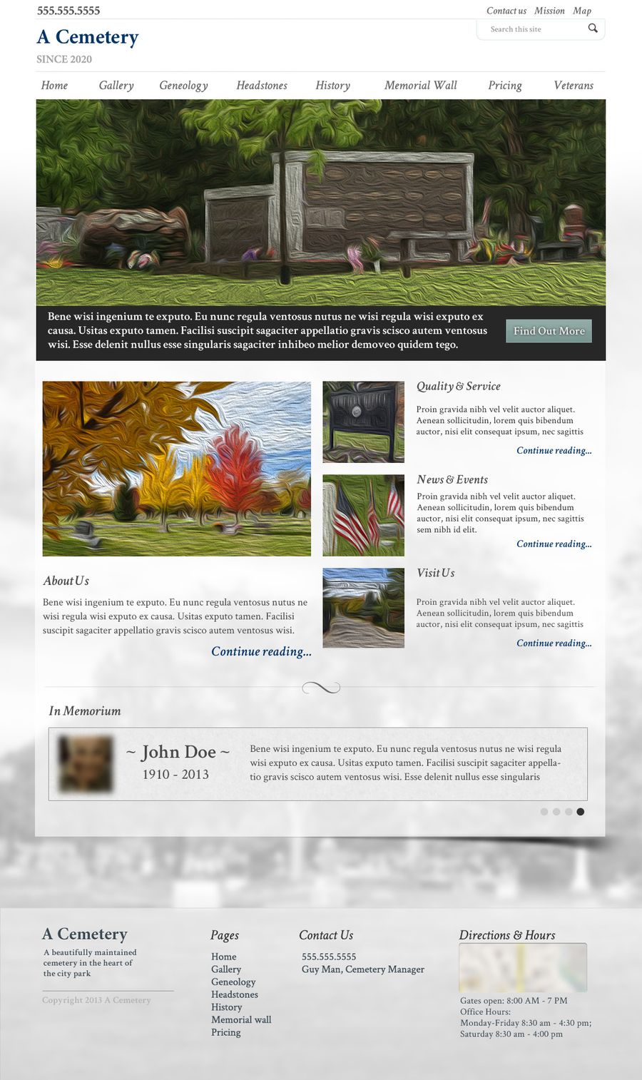 Golden Cemetery