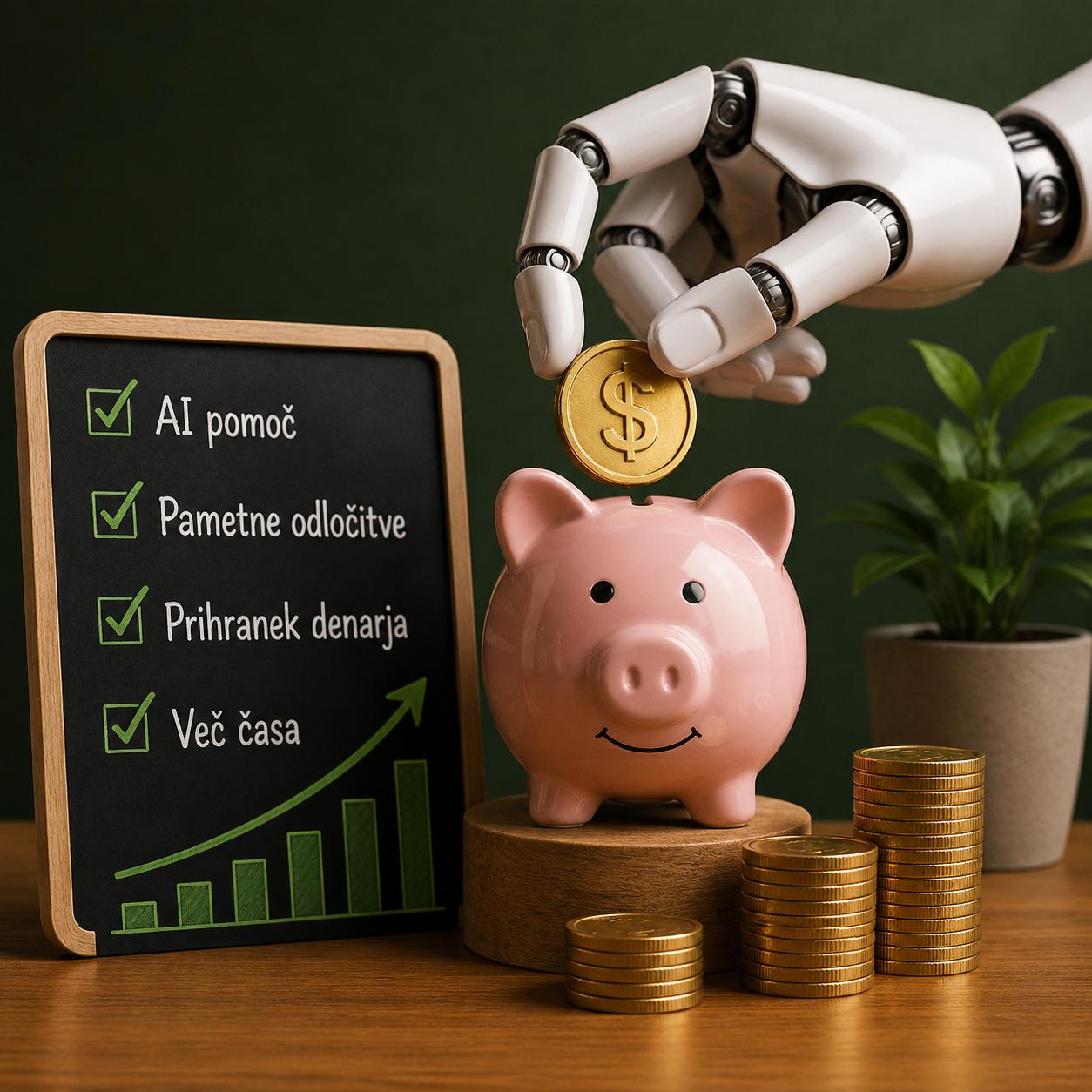 Kako mi je umetna inteligenca prihranila več kot 4.000 €