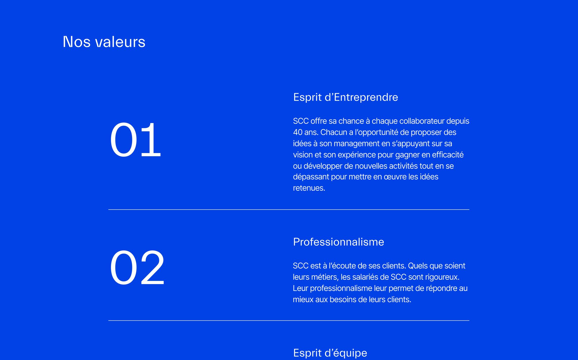 converture du projet