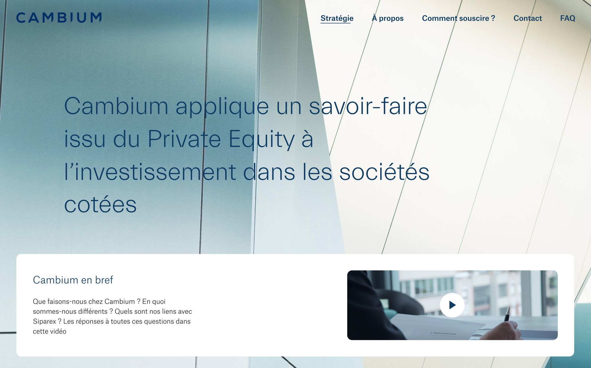 converture du projet
