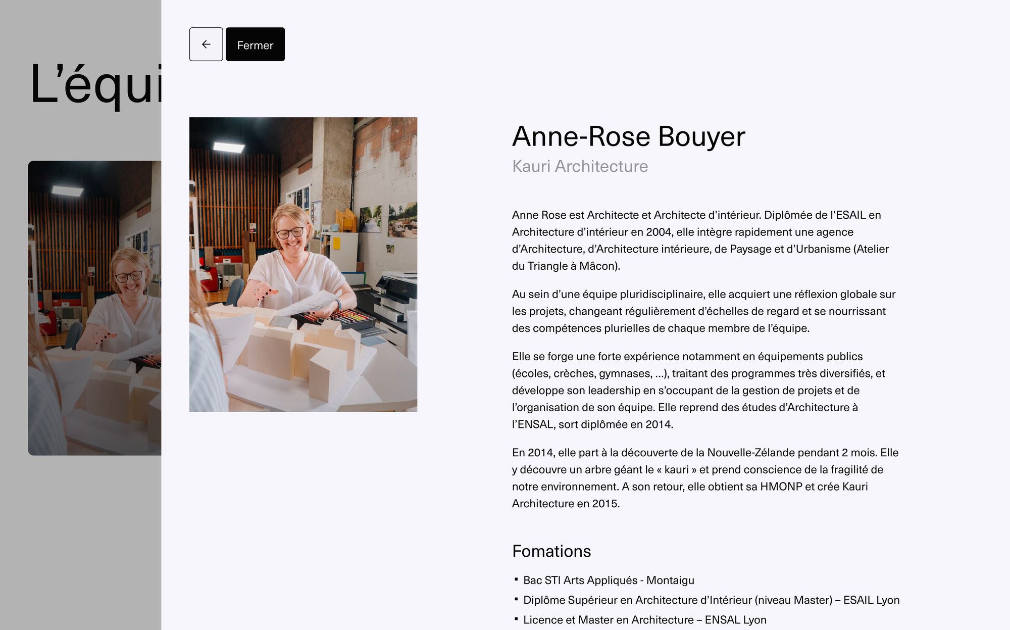 converture du projet