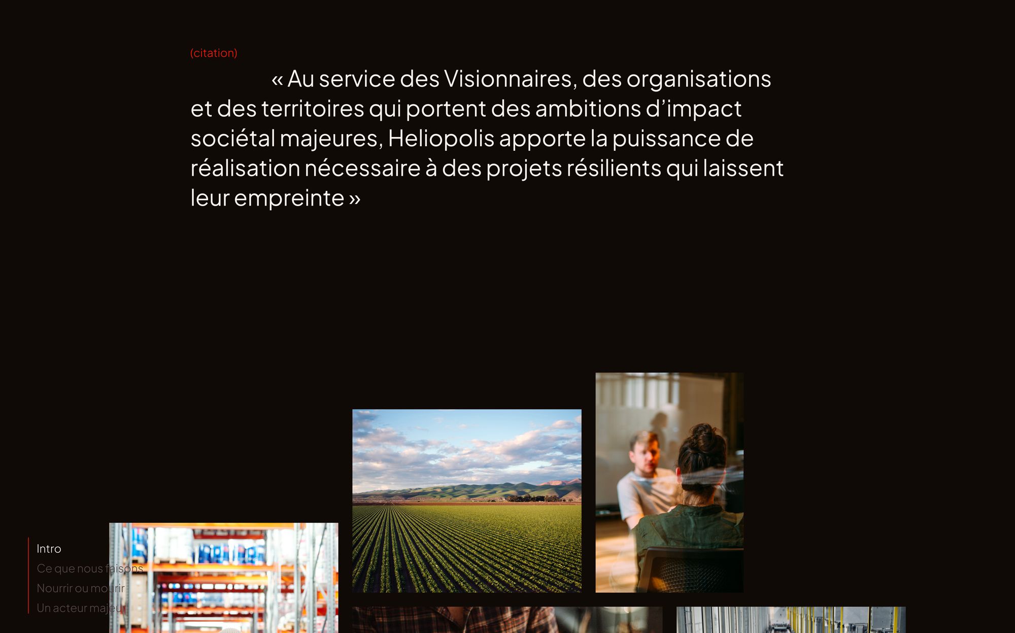 converture du projet