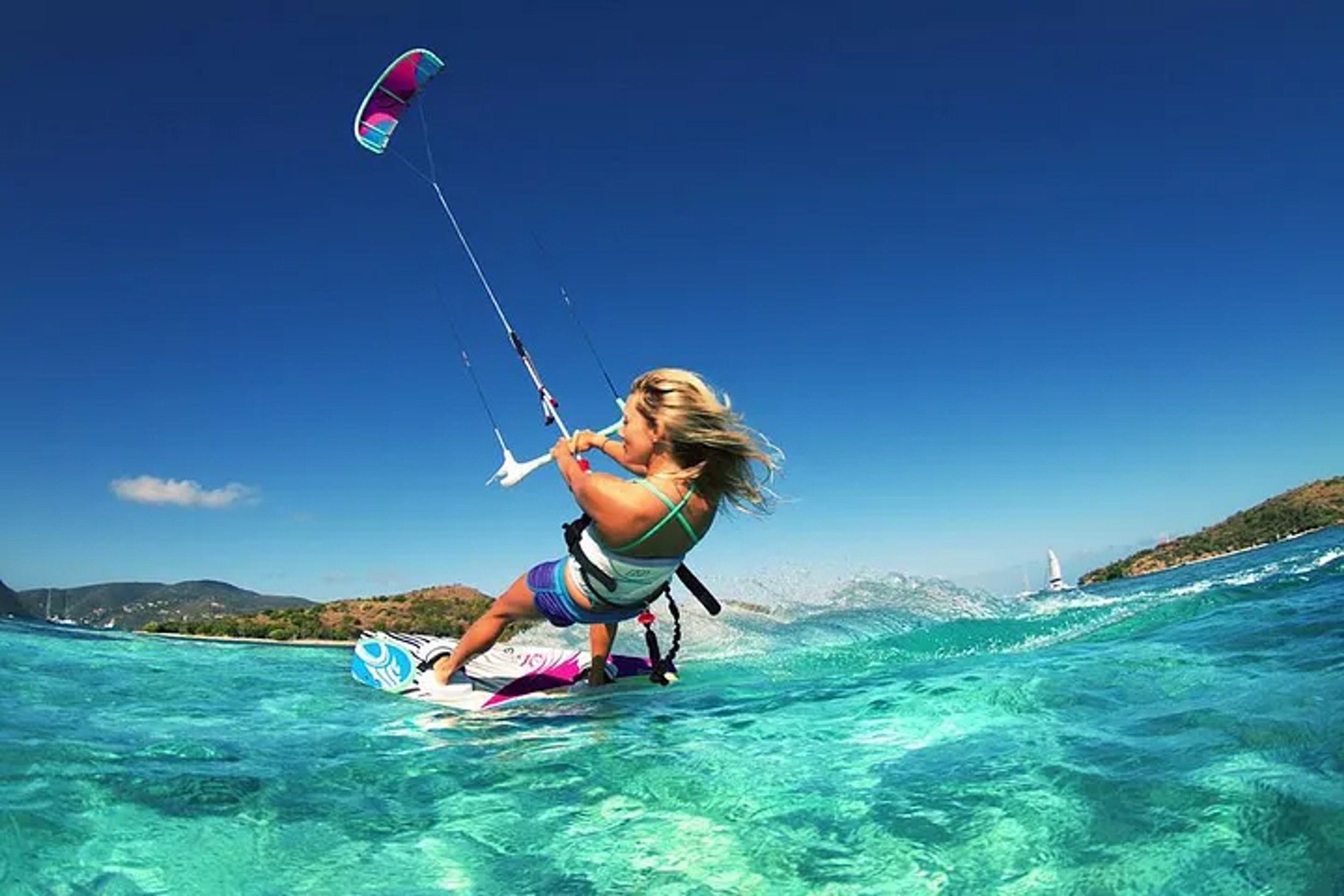 ROAR AFRICA Luxury Destination Mauritius Kite Surfing