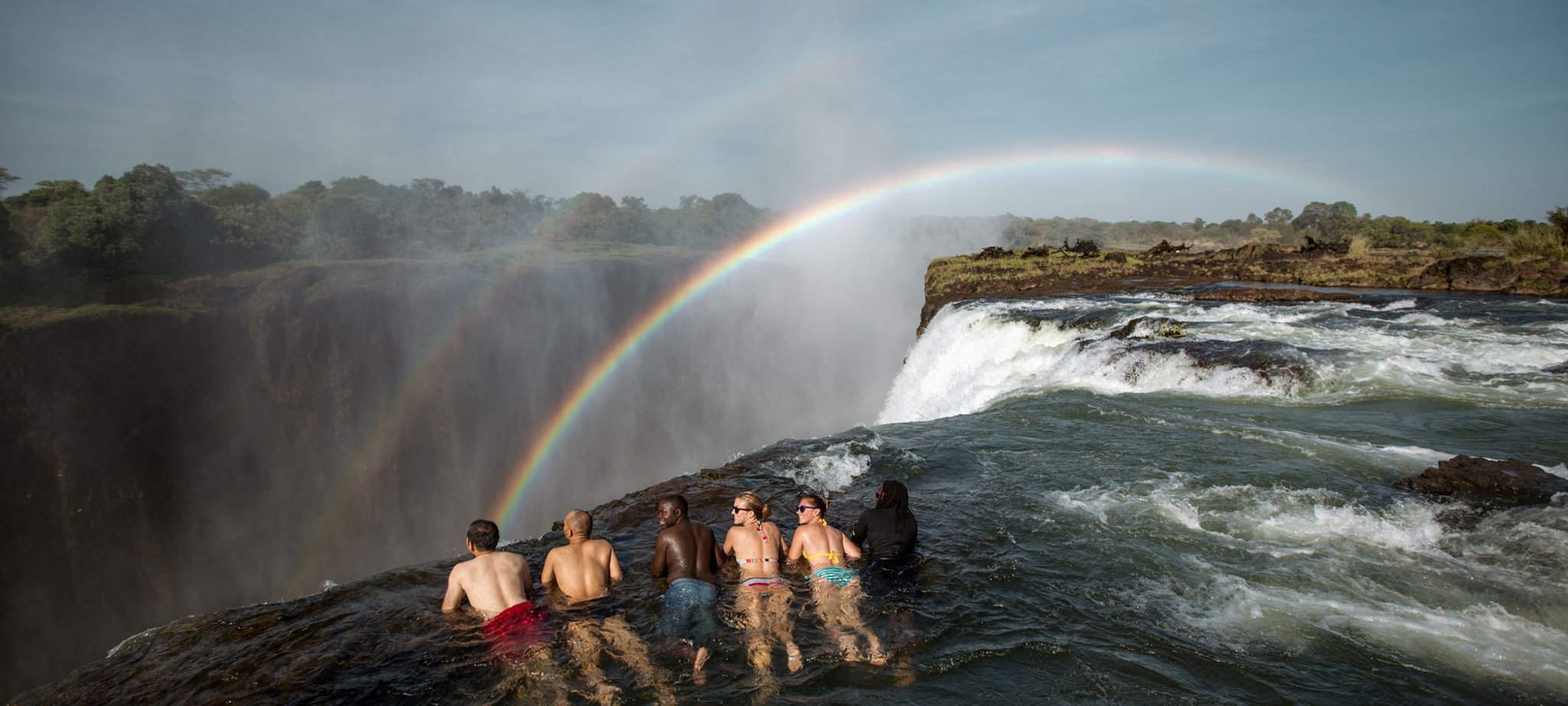 ROAR AFRICA Luxury Destinations Zambia Devil's Pool Swim