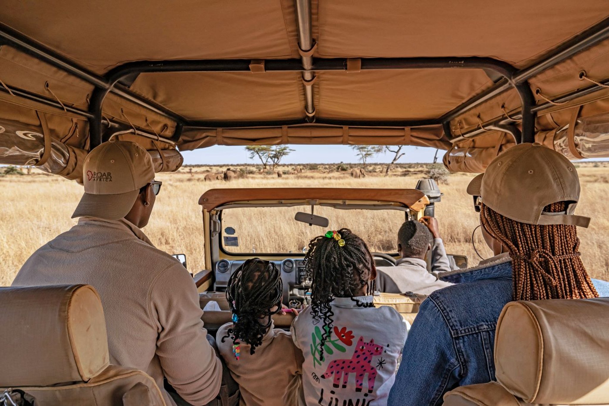 Family safari in Kenya
