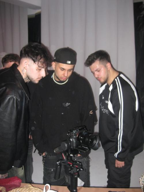Behind the scenes