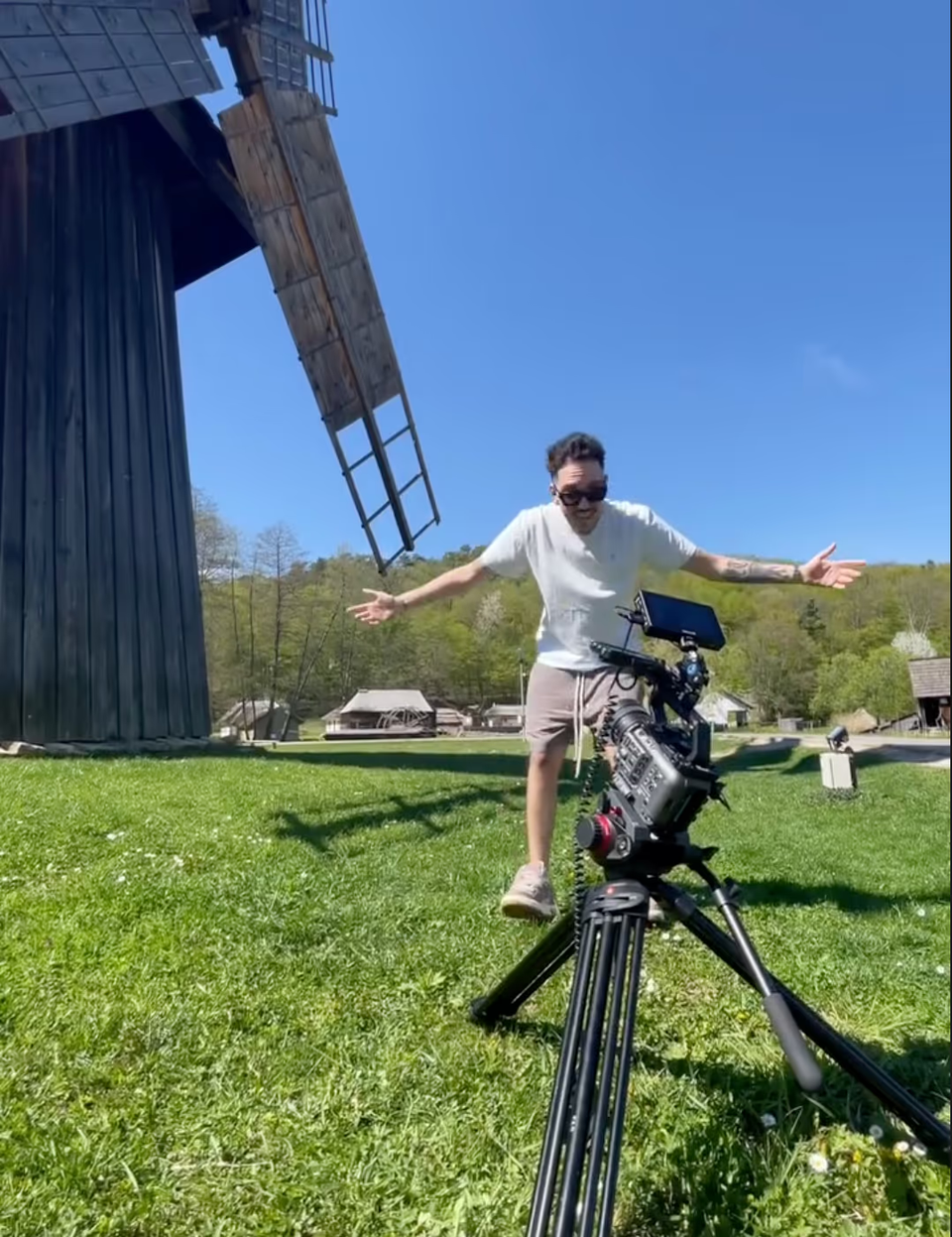 Behind the scenes