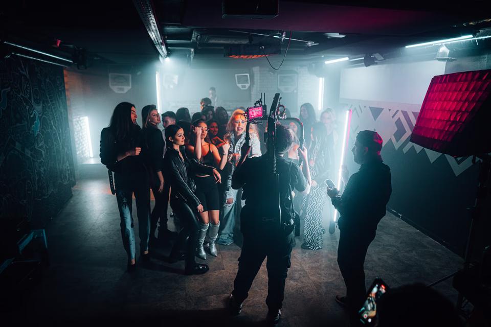 Behind the scenes