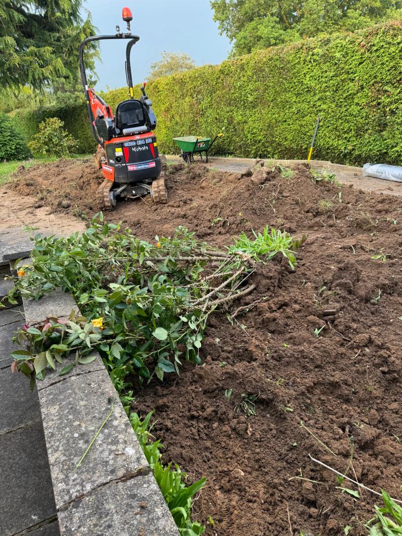 Garden work example 1