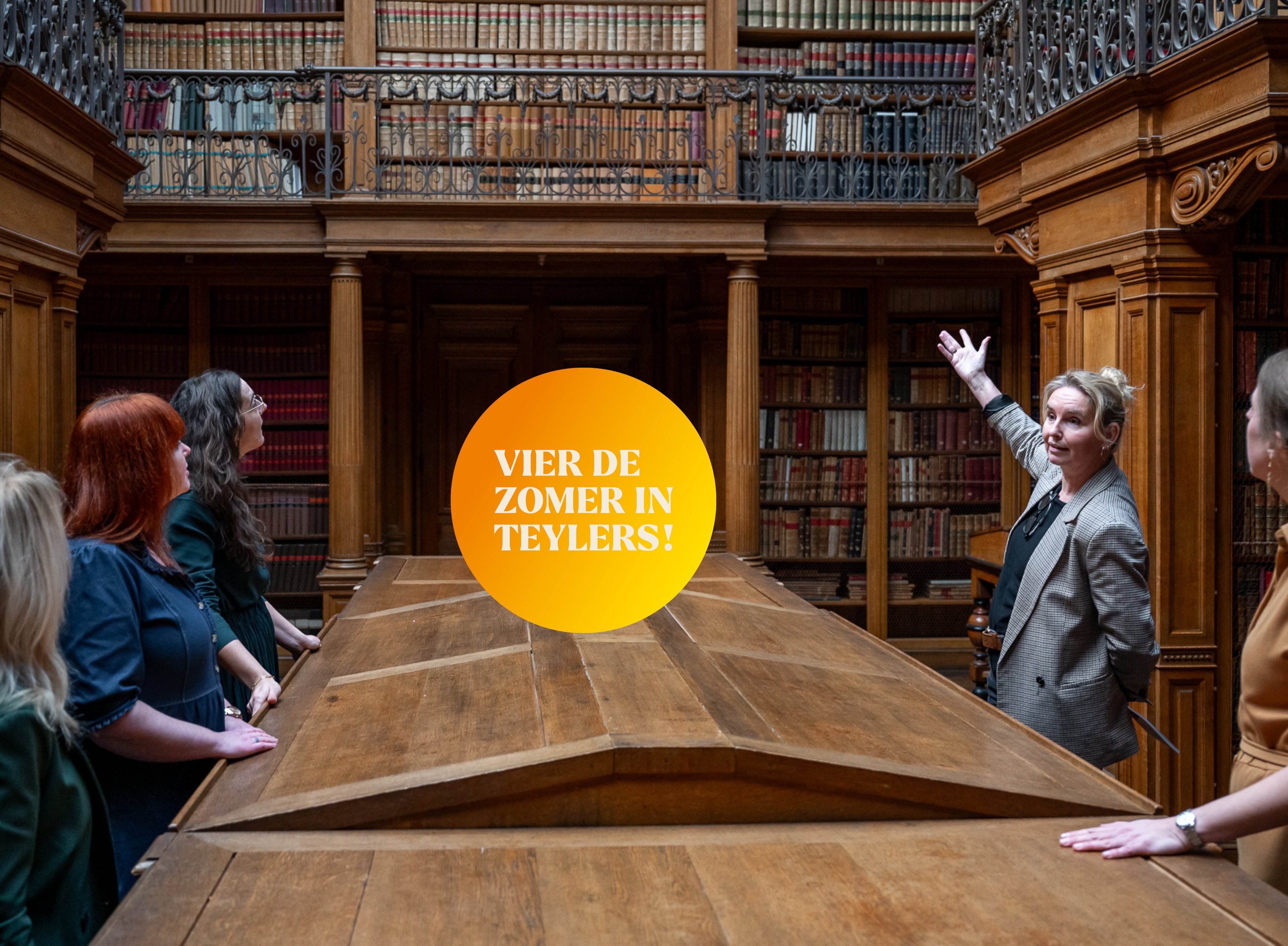 Vier de zomer in Teylers Museum Vier de zomer in Teylers Museum