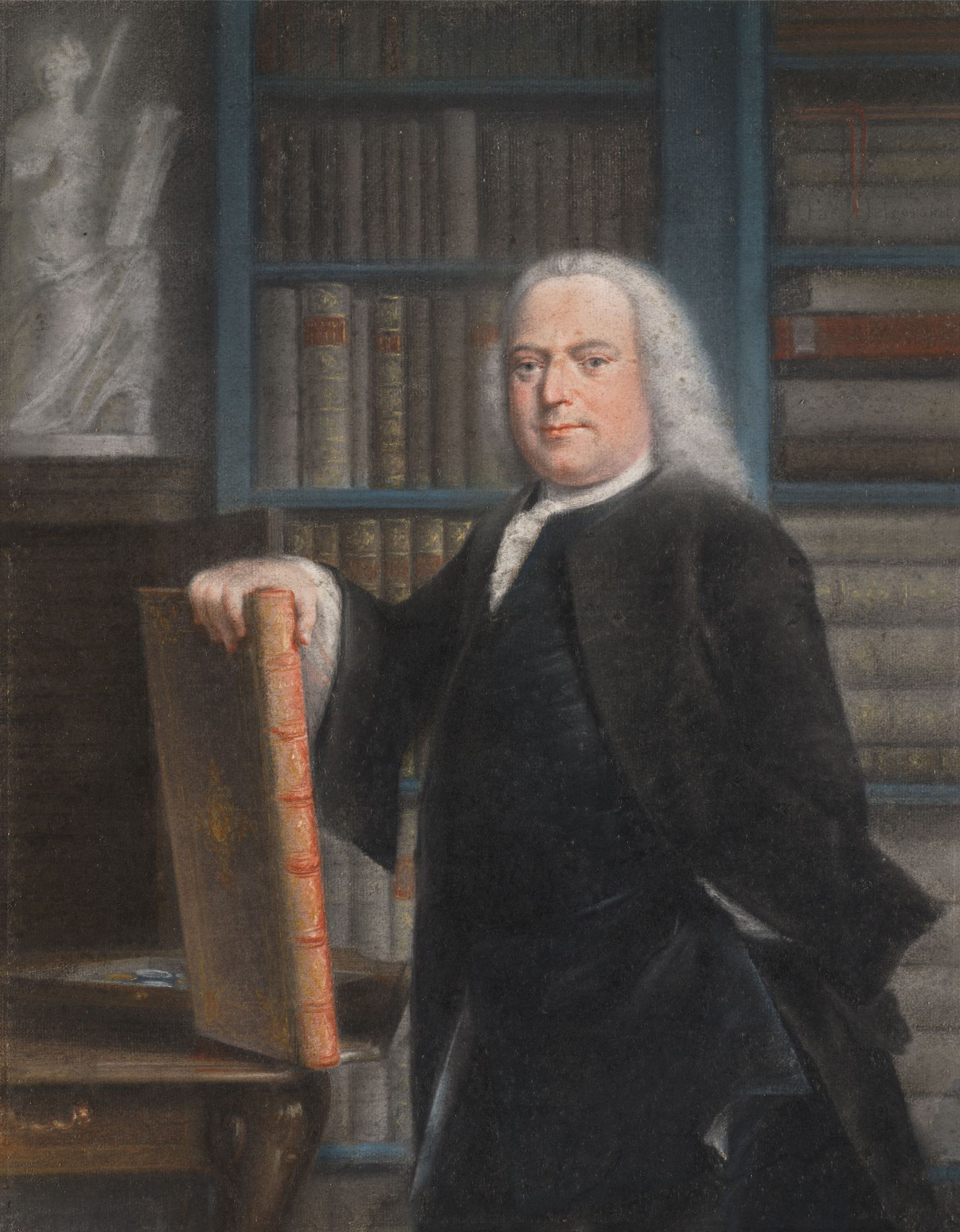 Taco Jelgersma, 'Portrait of Pieter Teyler van der Hulst as a collector', ca. 1760-1778.