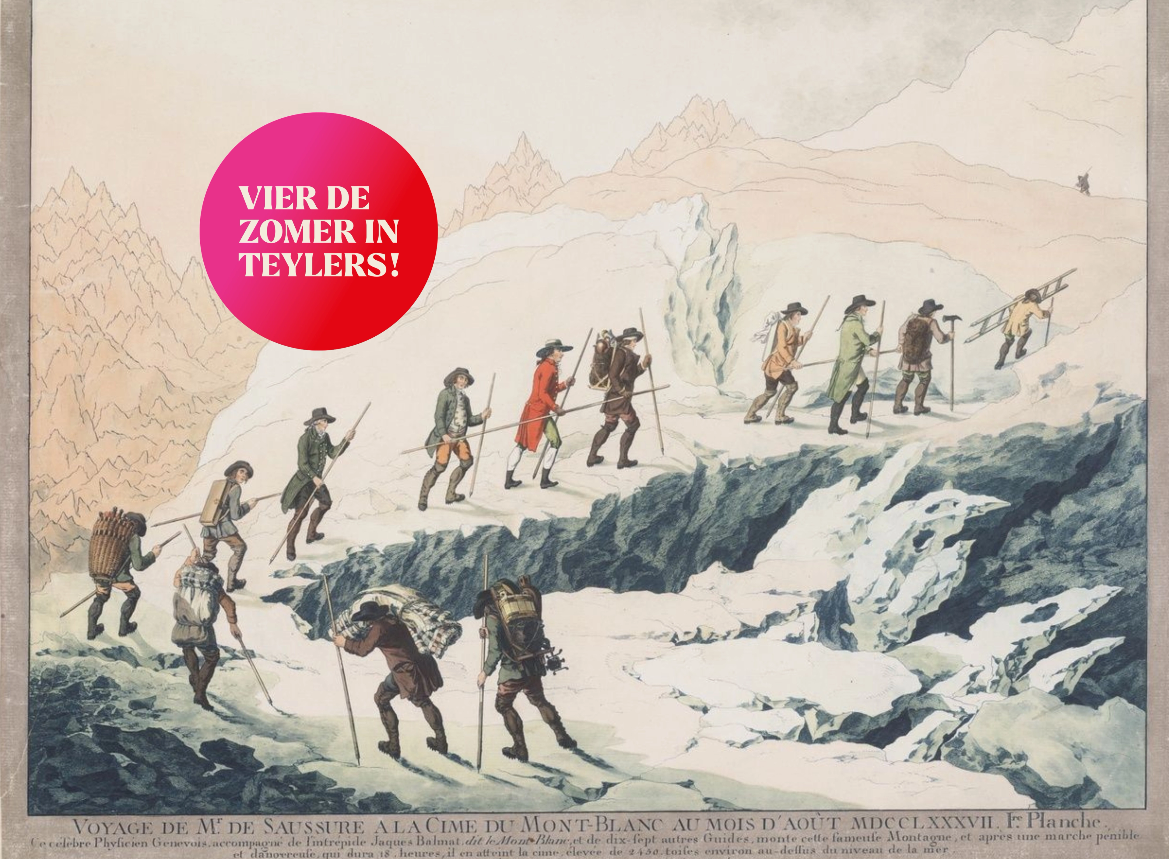 Vier de zomer in Teylers Museum