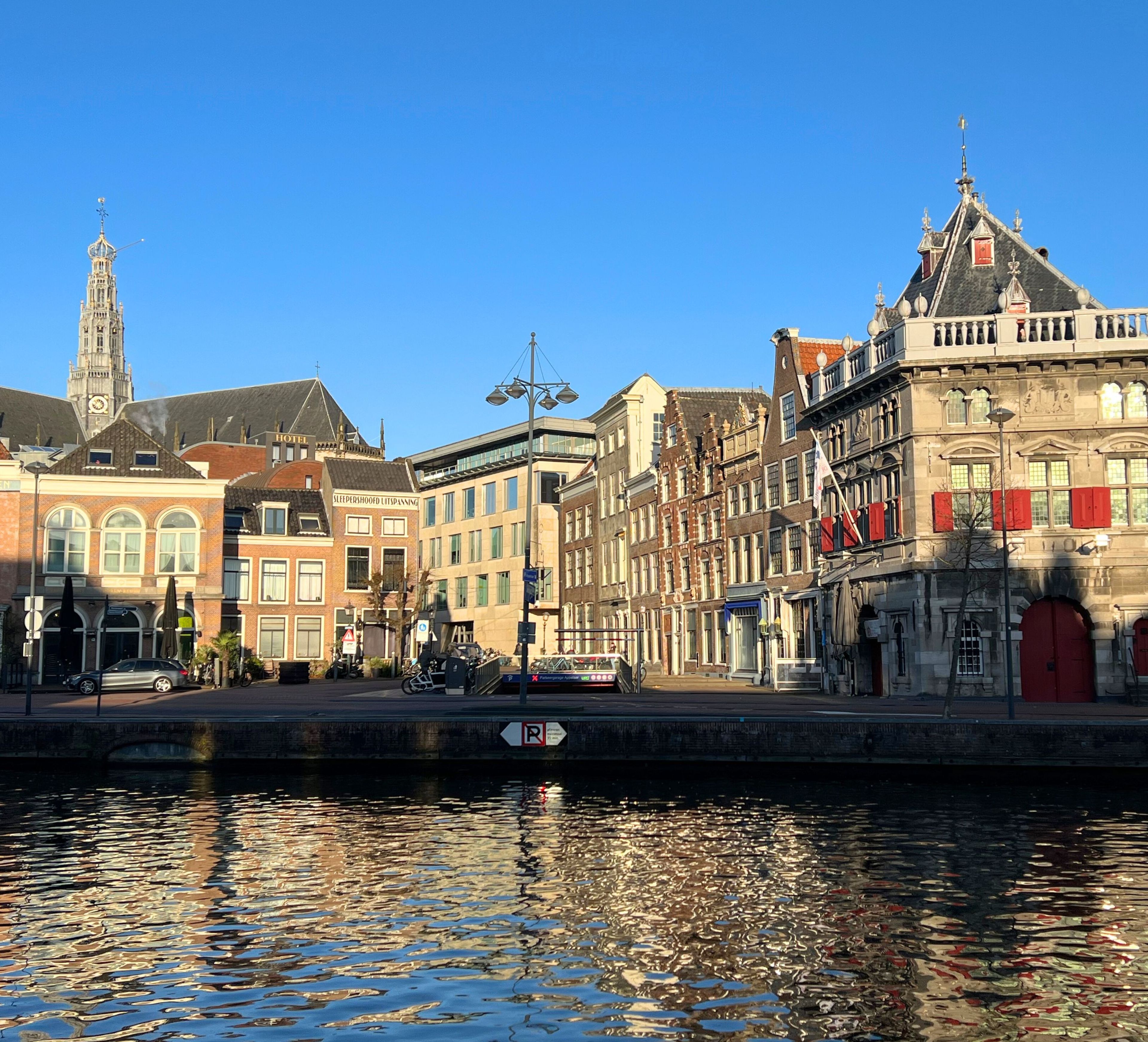 Foto Spaarne uitzicht op PTH