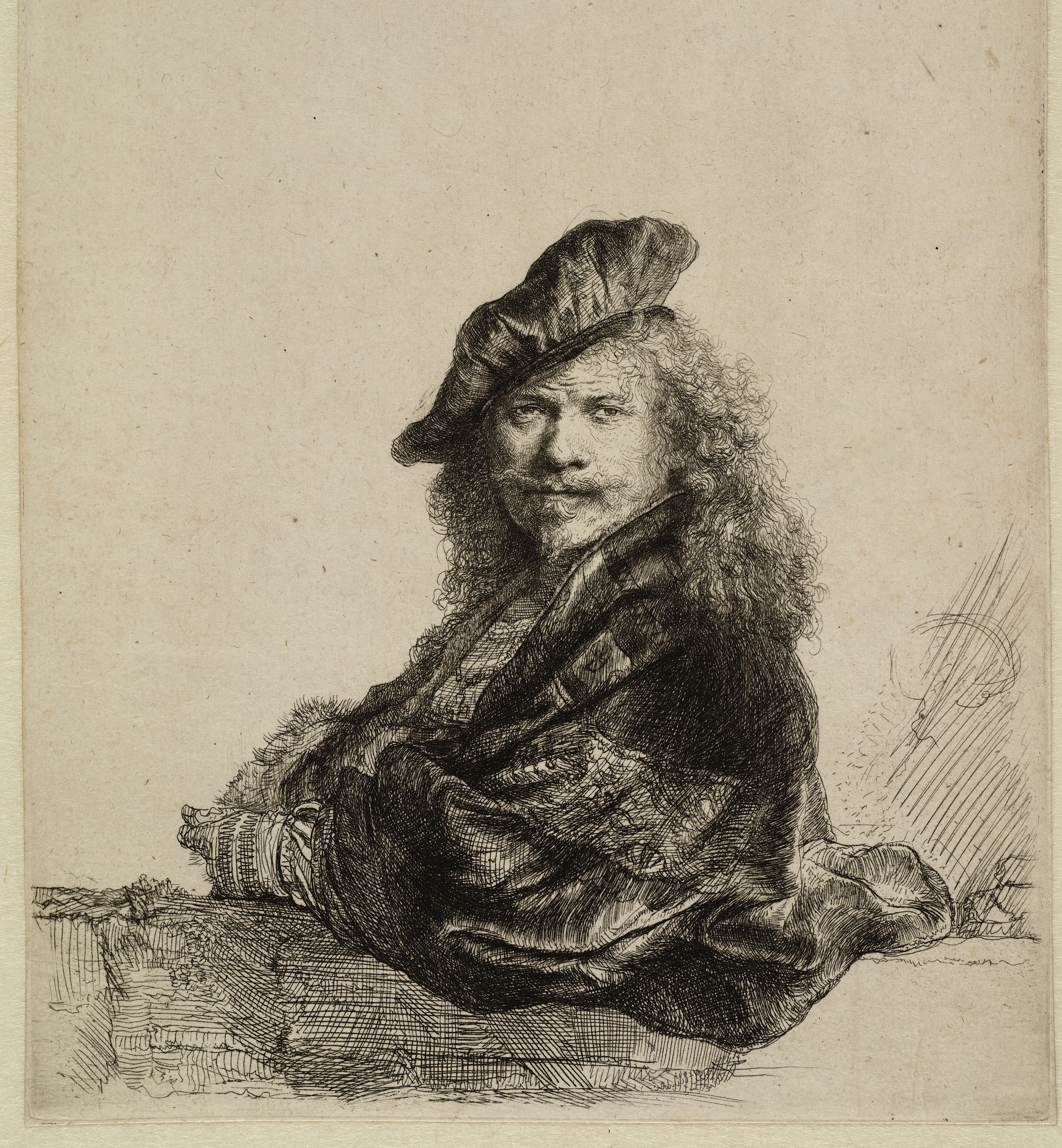 Rembrandt Harmensz. van Rijn, Zelfportret, 1639.