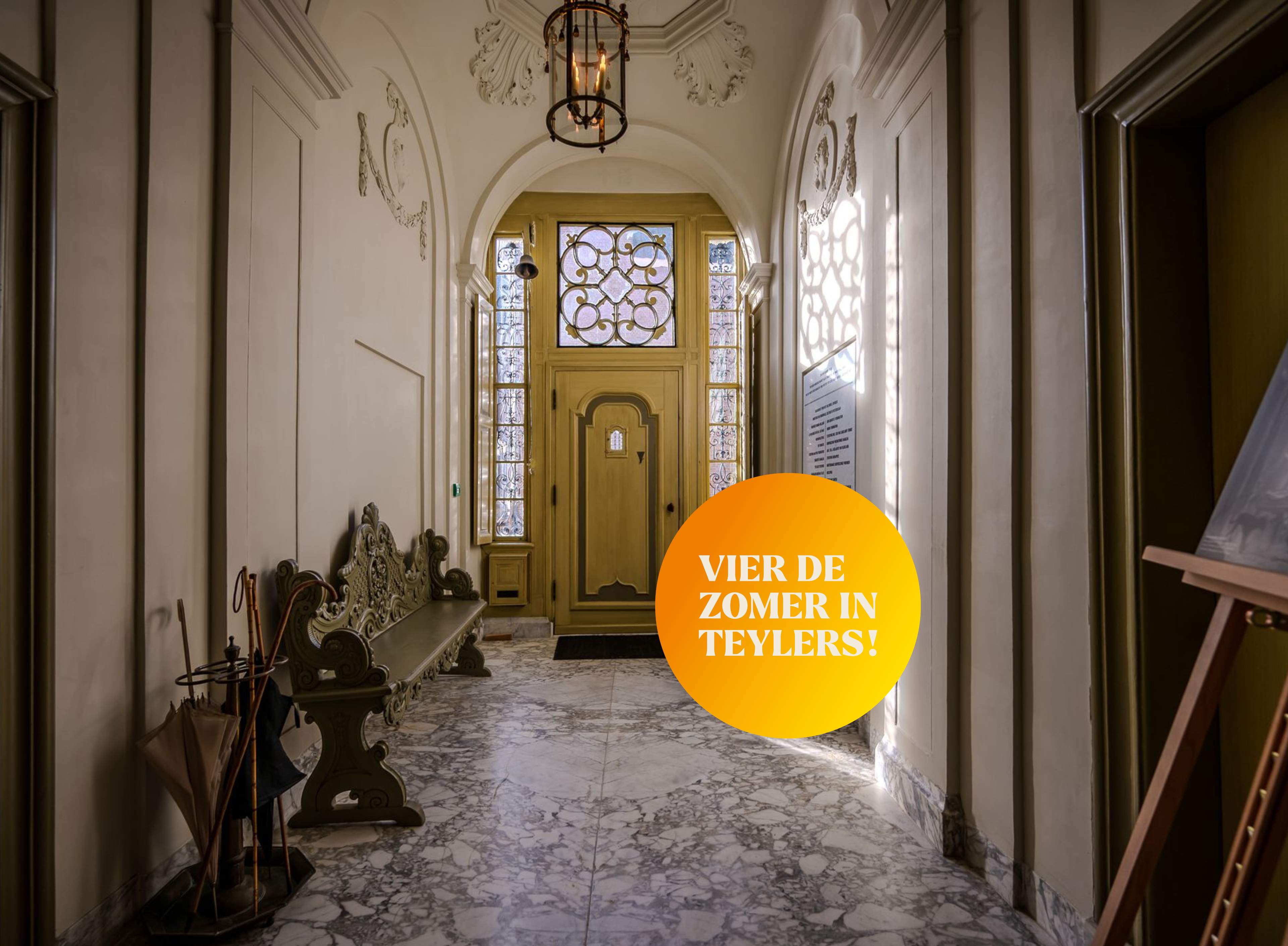 Vier de zomer in Teylers Museum
