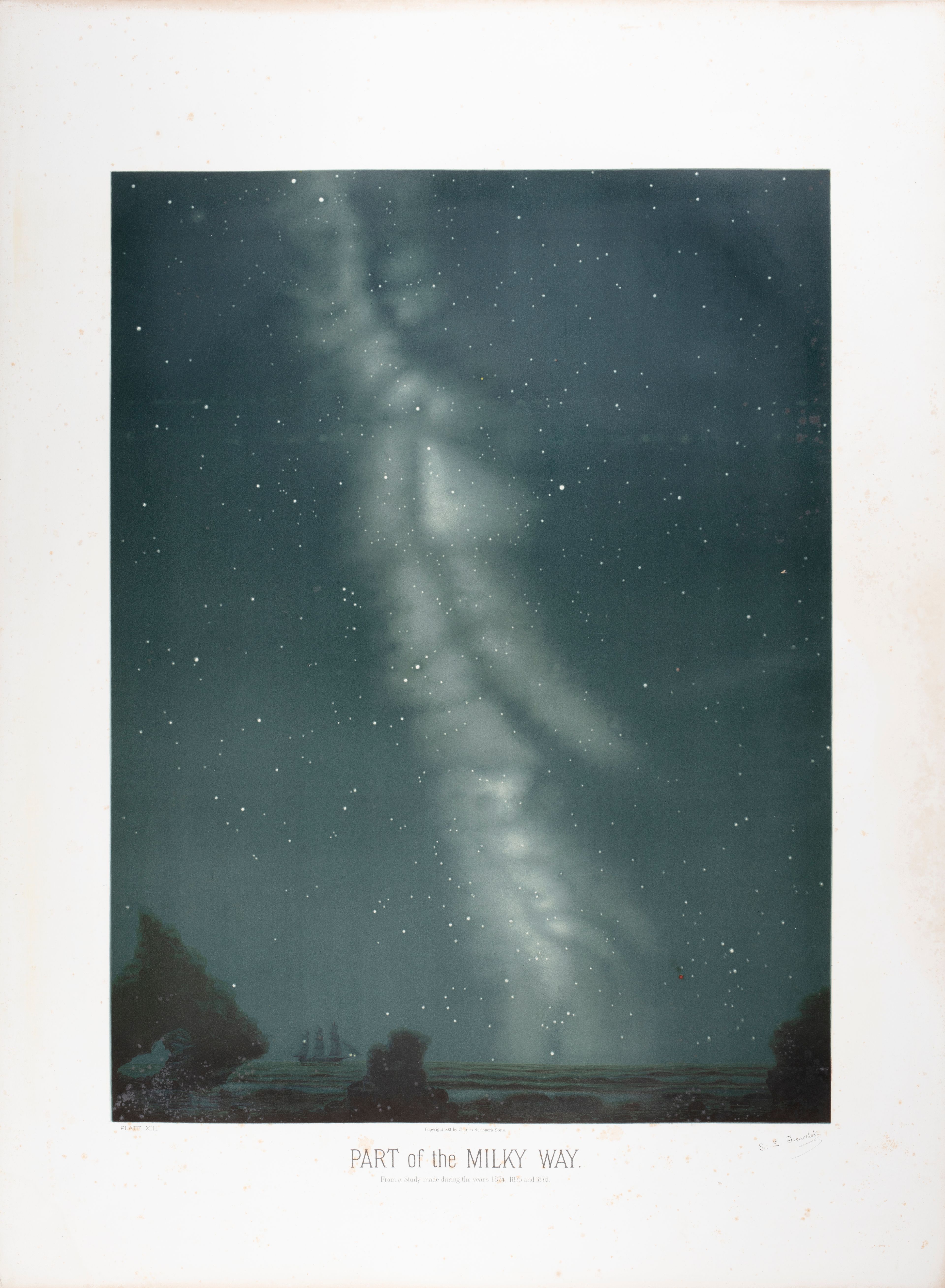 Etienne Trouvelot (1827-1895), Chromolithografie uit The Trouvelot Astronomical Drawings Manual (1882). 