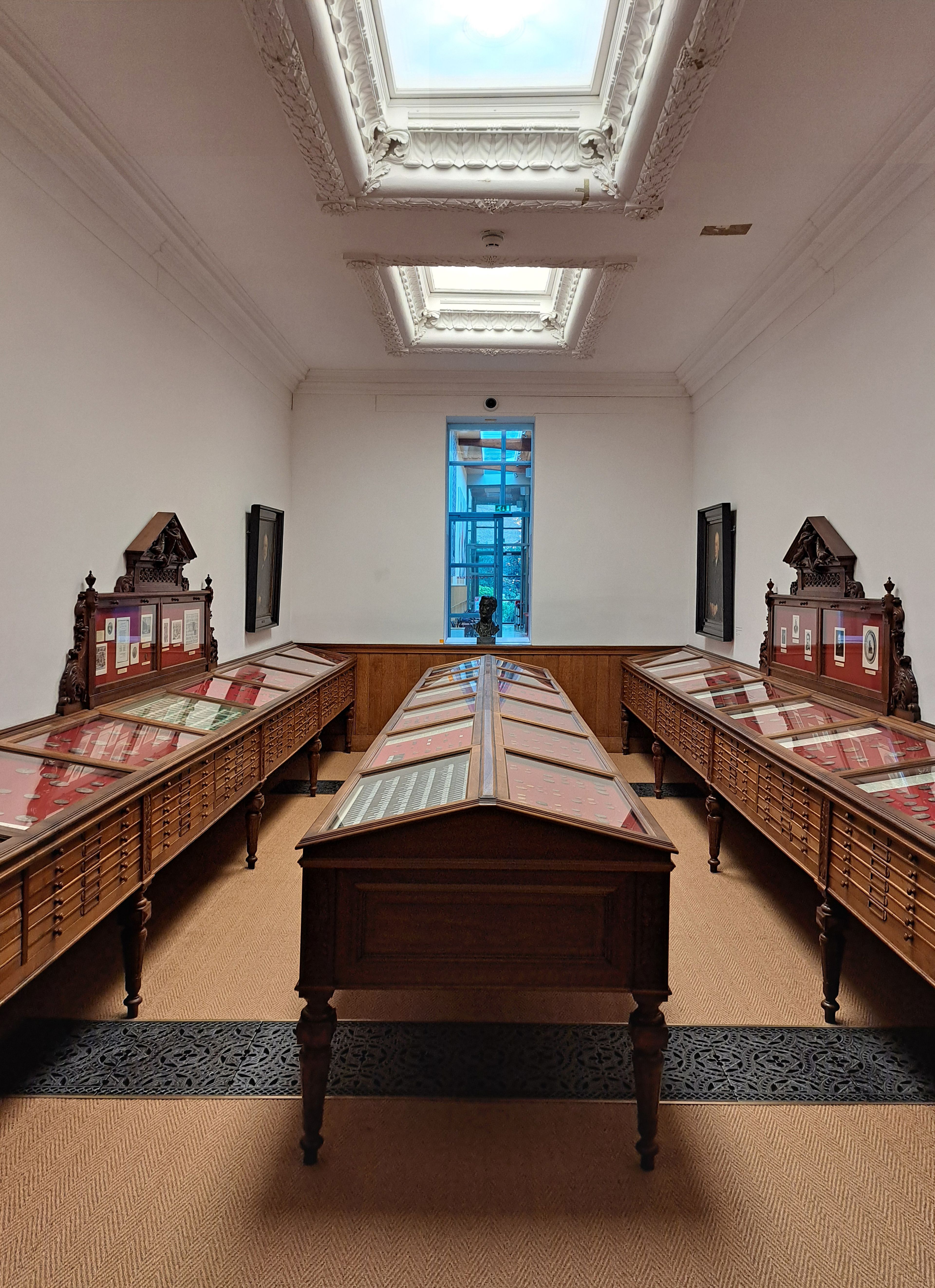 Het Numismatisch Kabinet, kort voor aanvang van de restauratie (28 januari 2025)