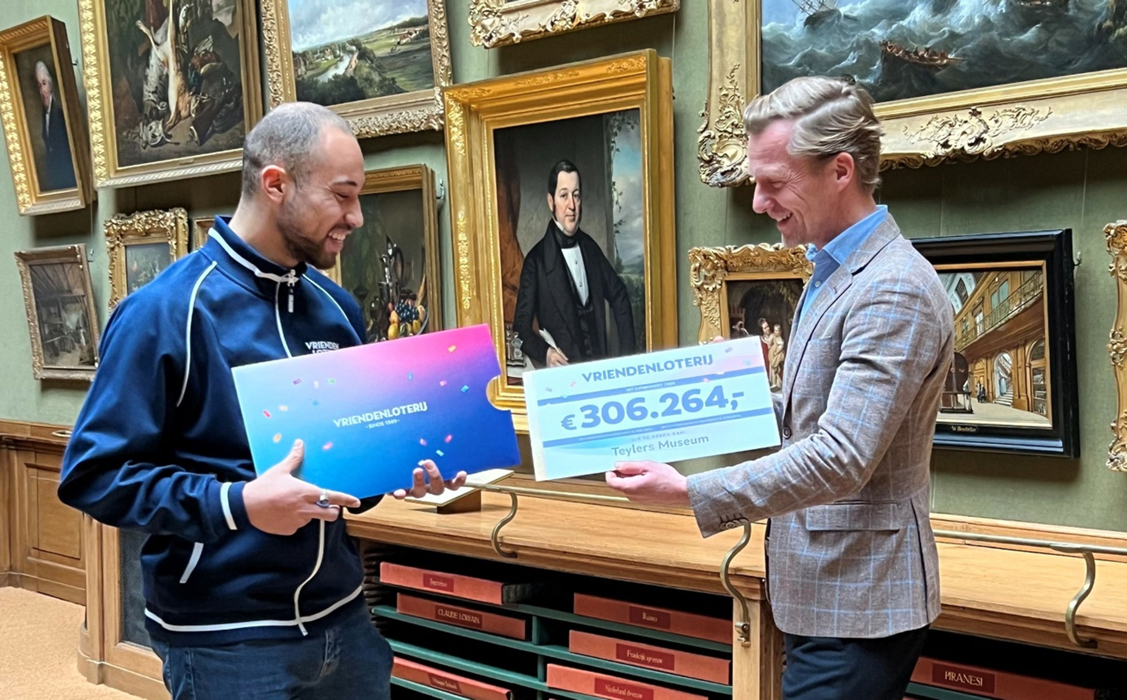Vriendenloterij cheque