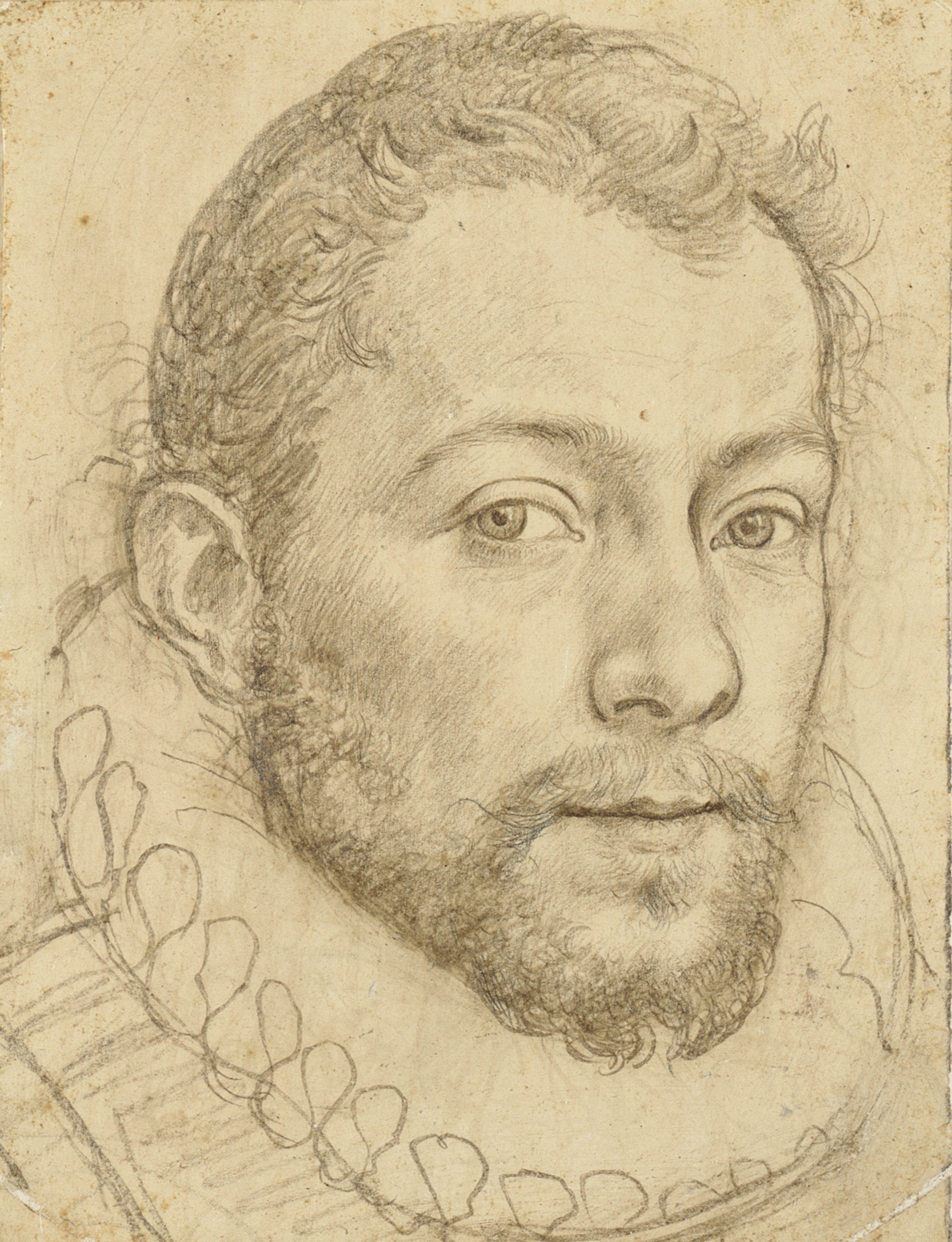 Hendrick Goltzius, Self-portrait, ca. 1585.