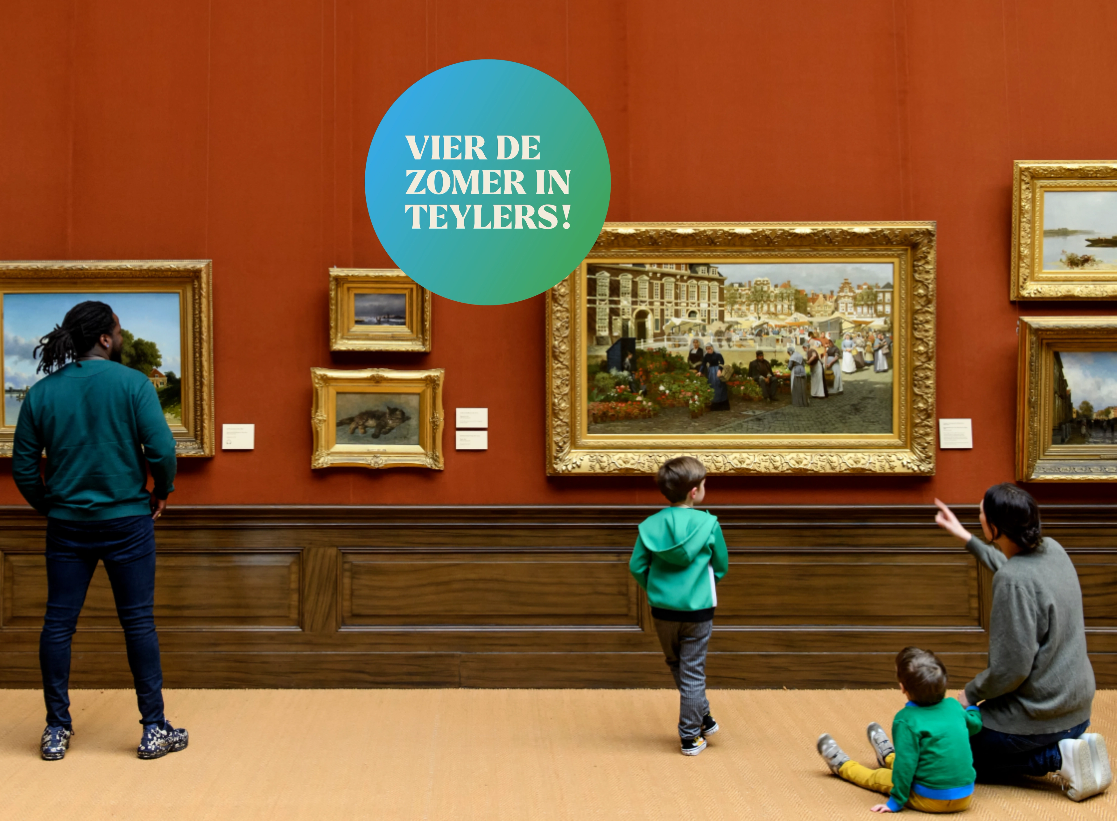 Vier de zomer in Teylers Museum