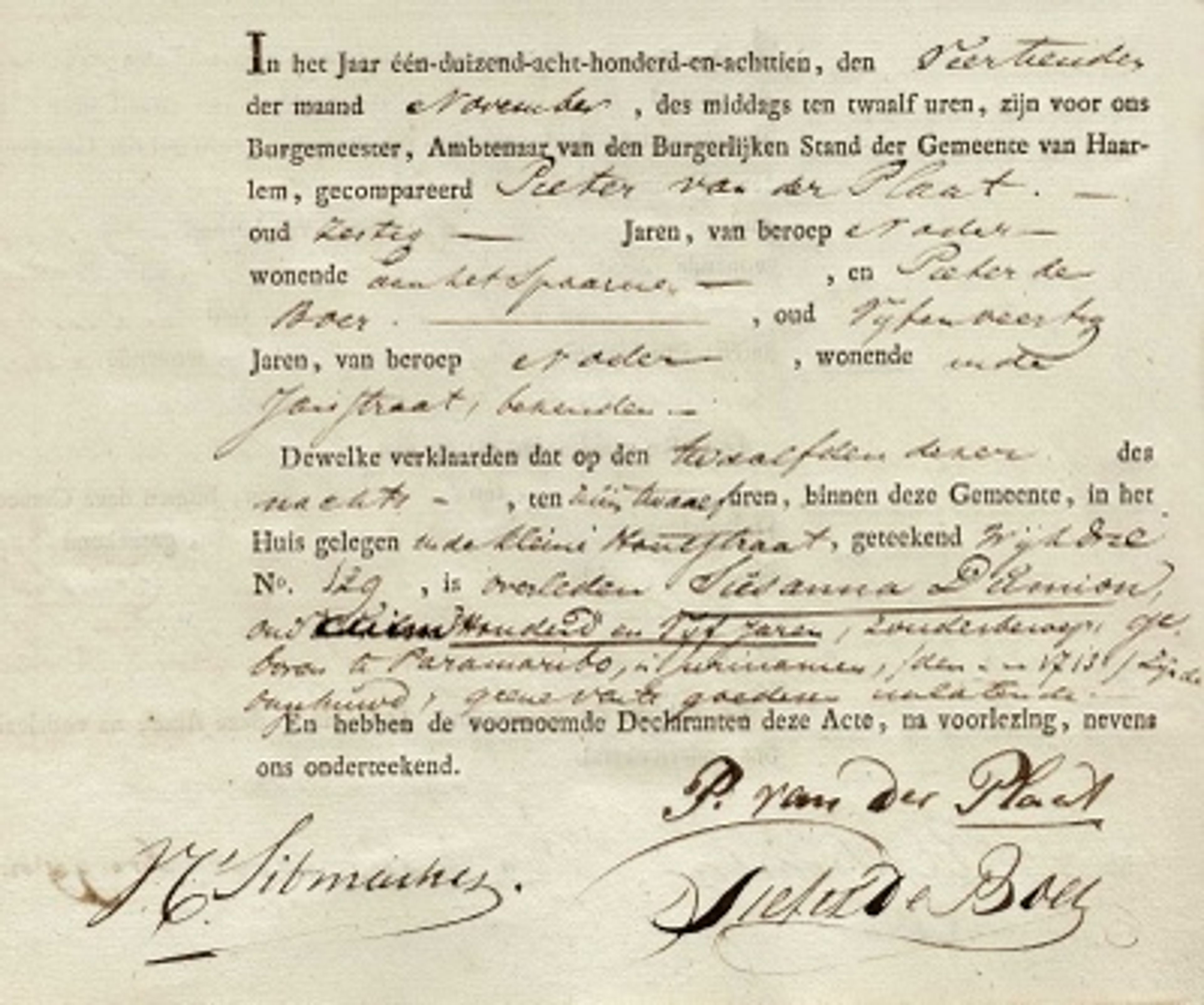 Overlijdensbericht Susanna Dumion.