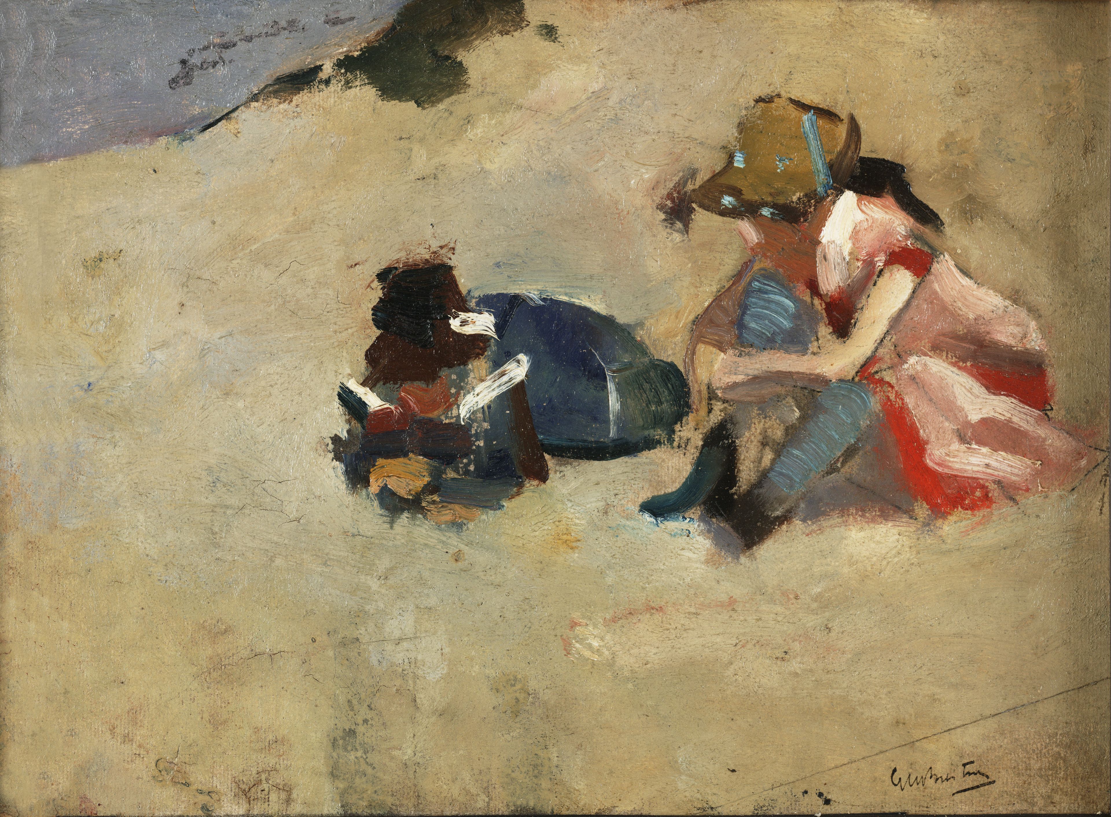 George Hendrik Breitner, Children in the dunes, 1884-1886.
