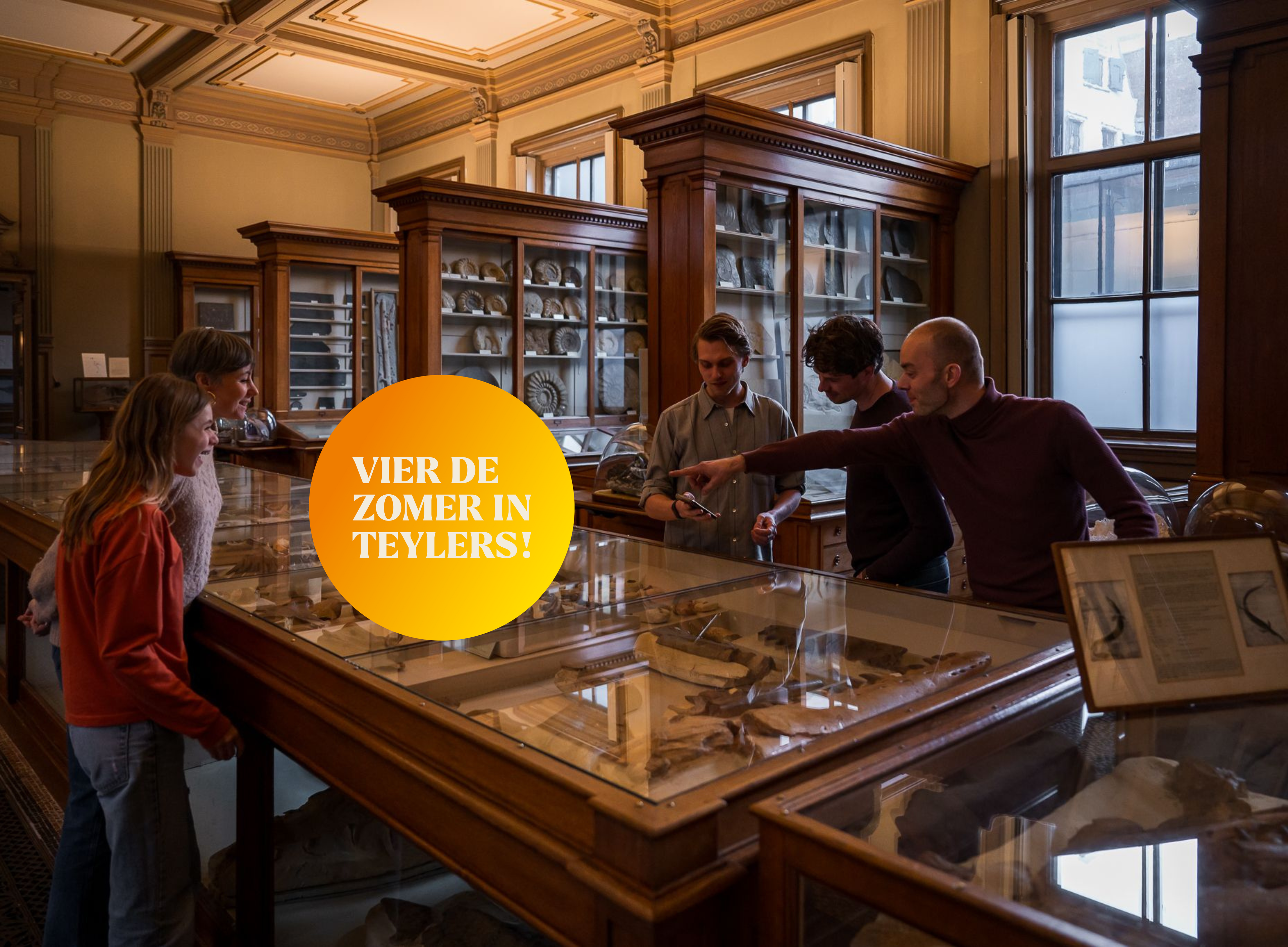 Vier de zomer in Teylers Museum Vier de zomer in Teylers Museum