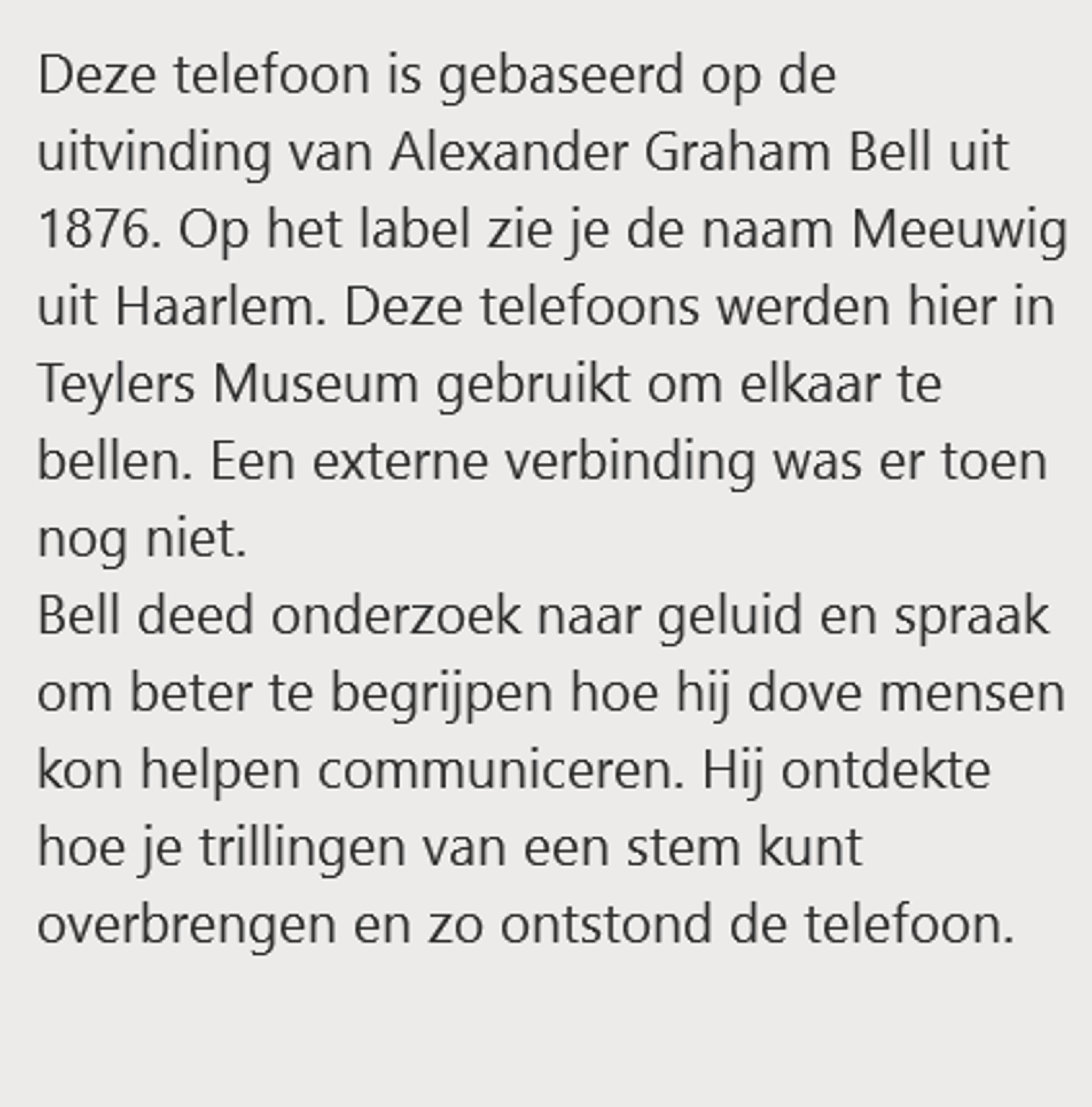 uitlegtekst kort
