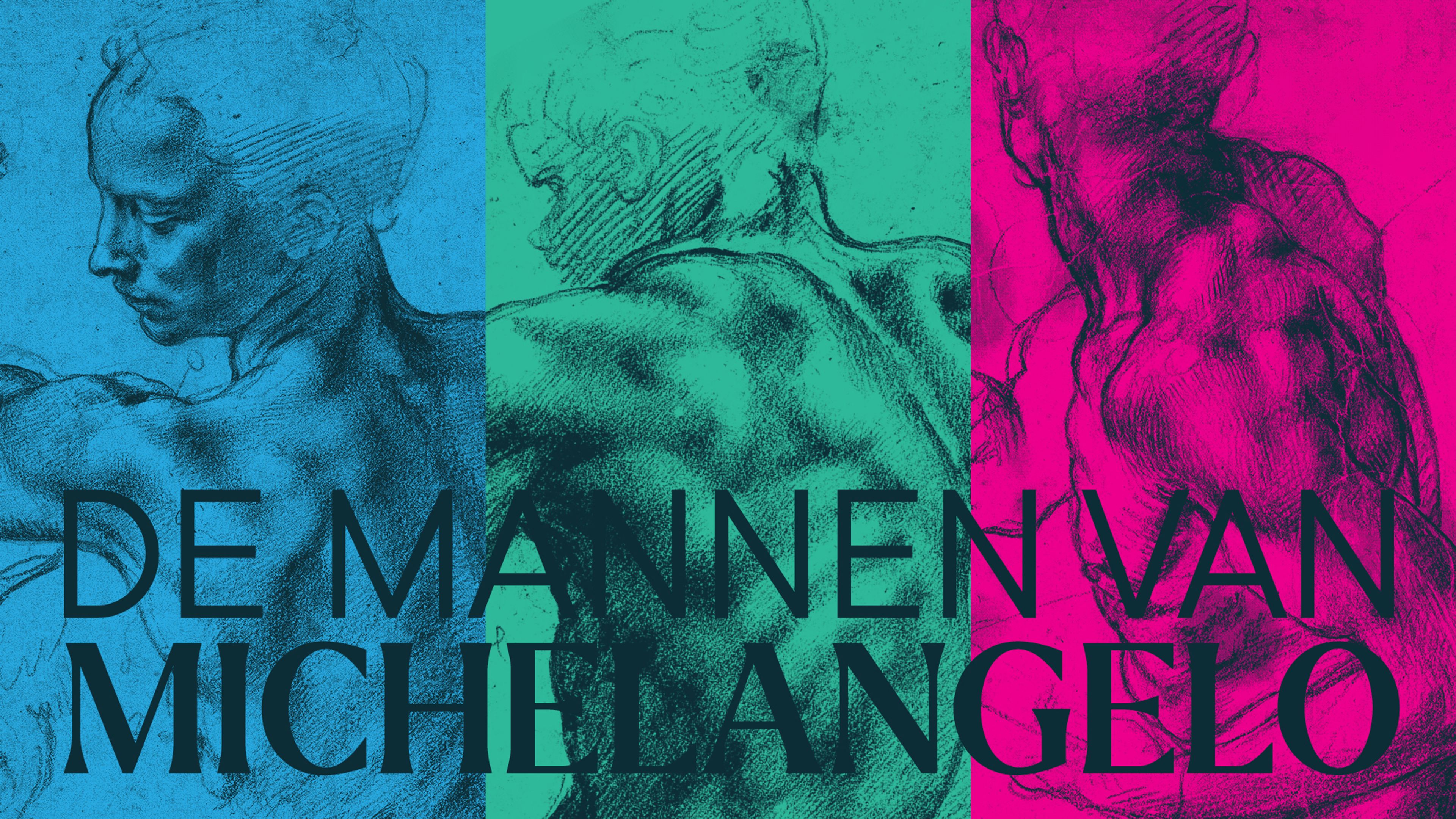Artwork De mannen van Michelangelo