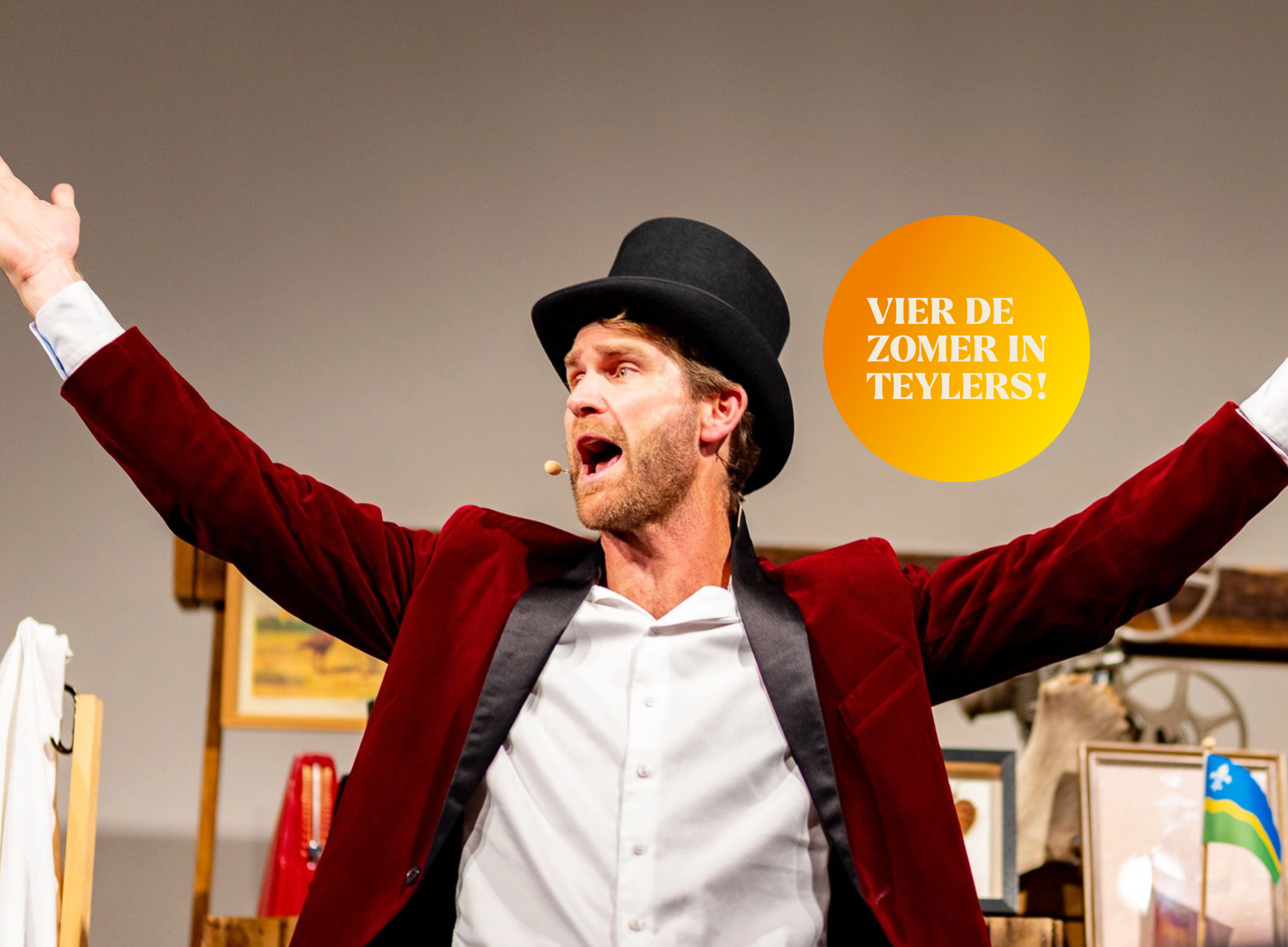 Vier de zomer in Teylers Museum