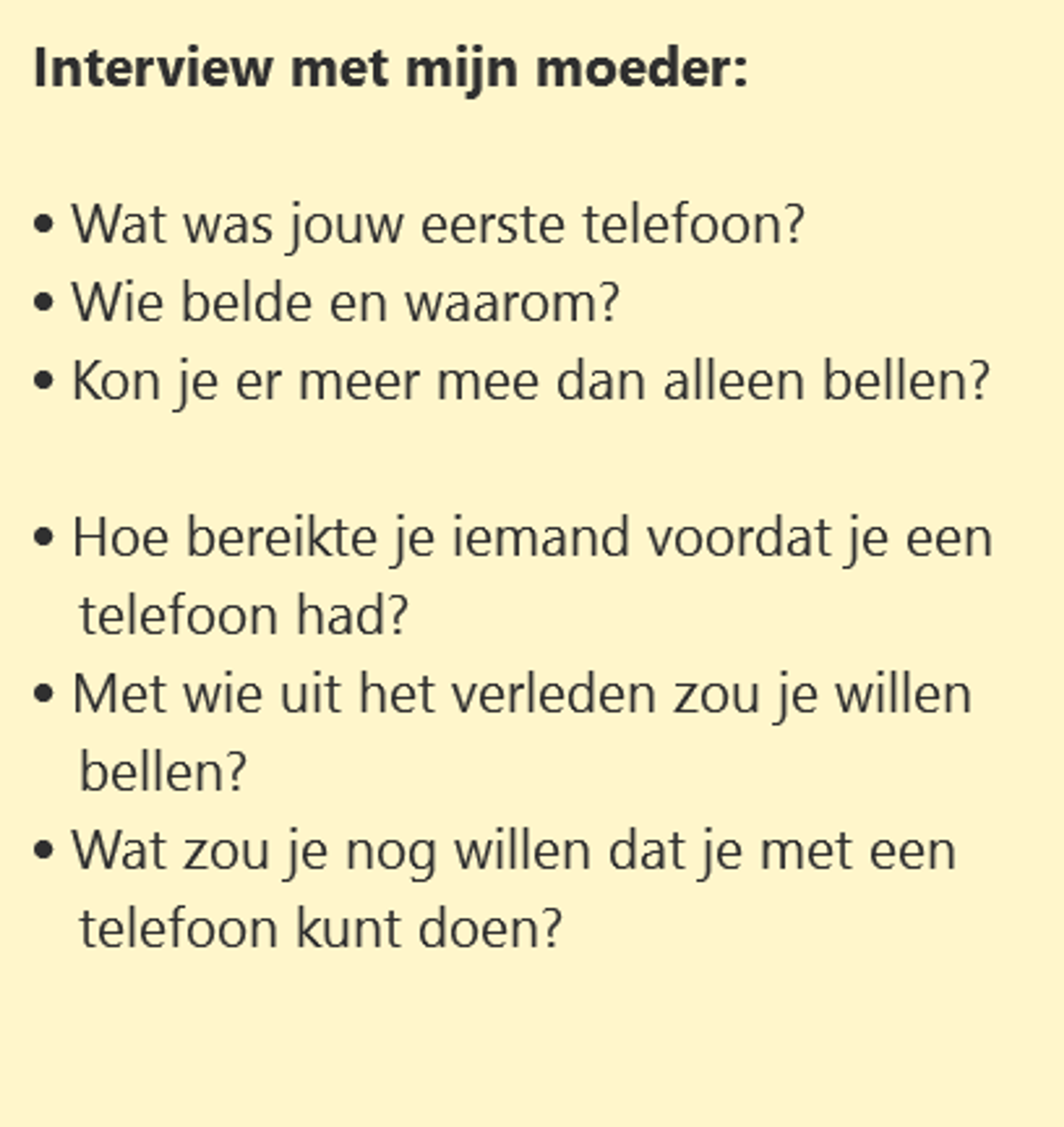 interview nieuw