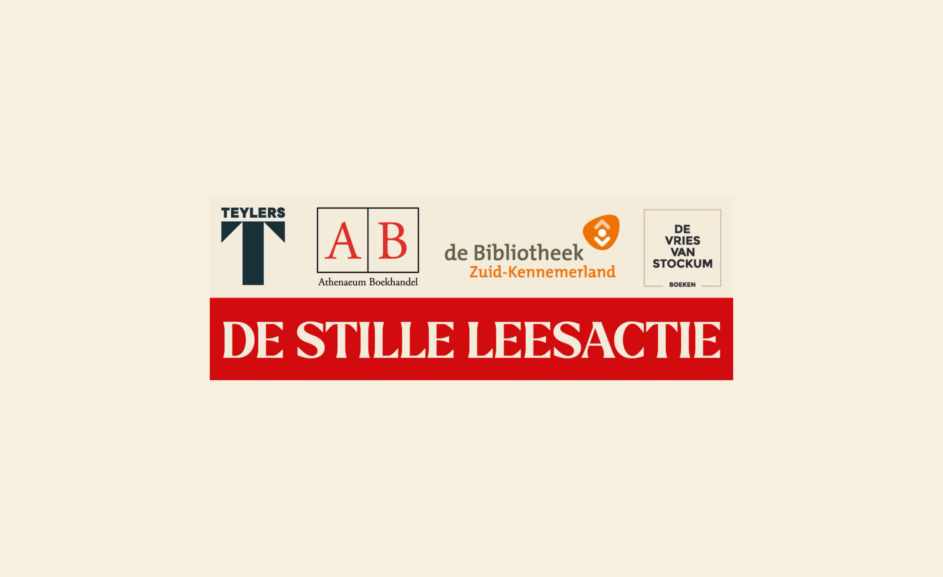 Flyer De stille leesactie
