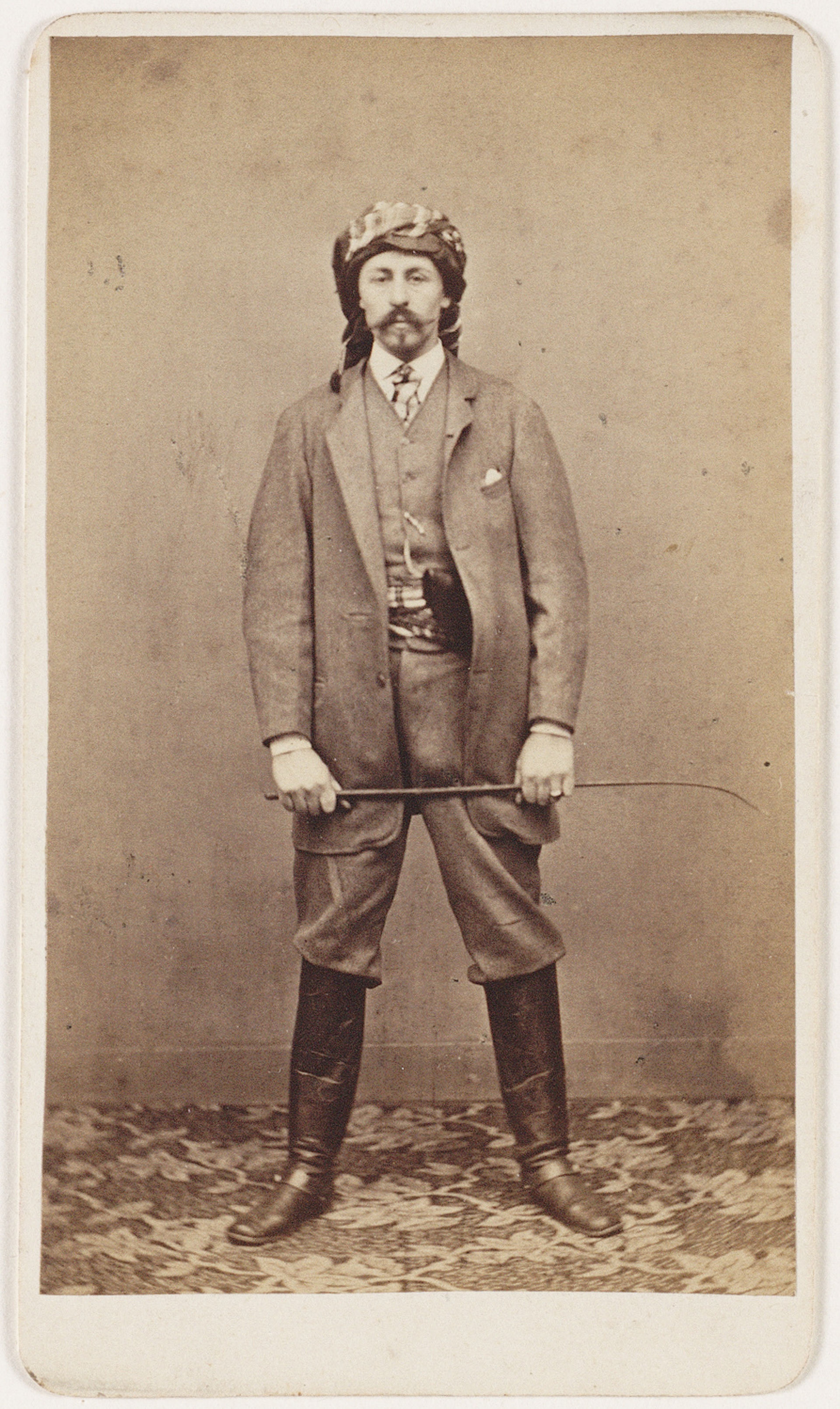 Willem Cornelis van Dijk, 'Foto van Willem de Famars Testas', 1865.