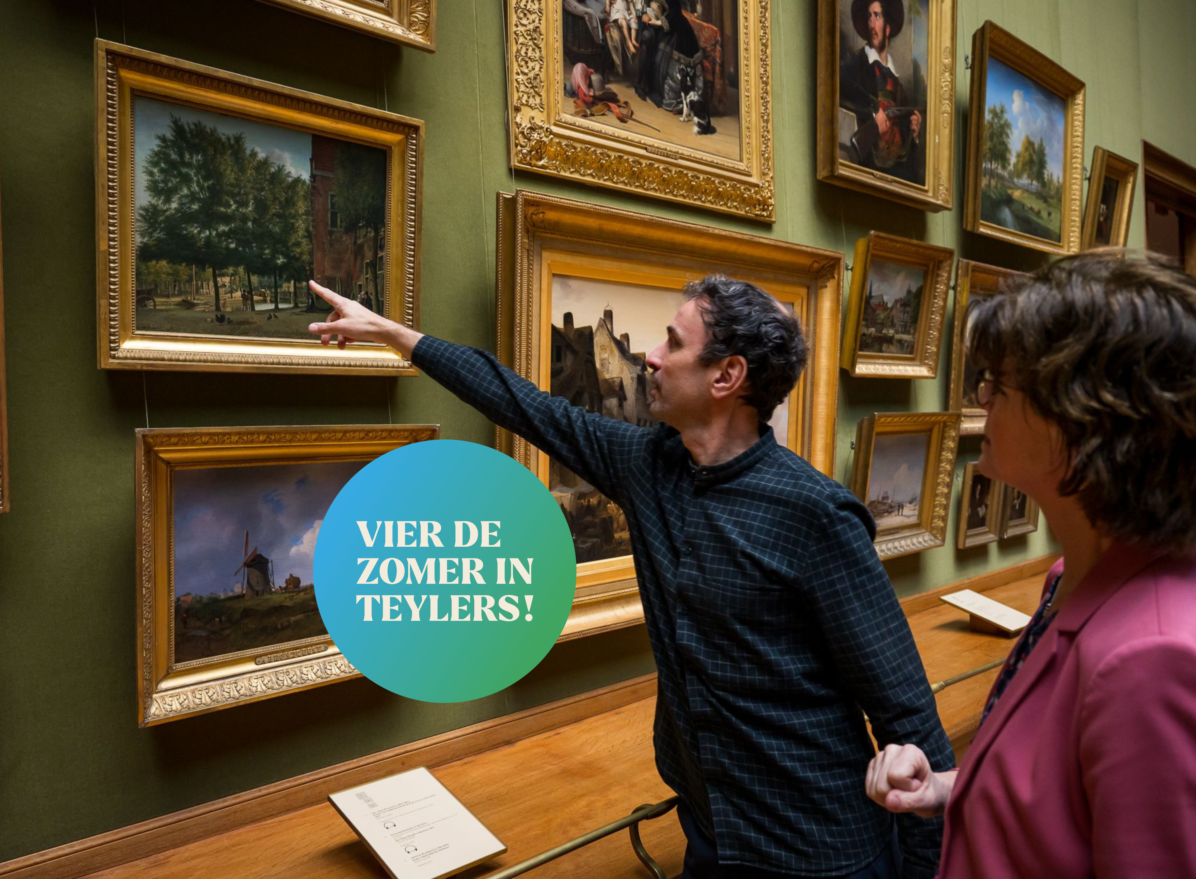 Vier de zomer in Teylers Museum