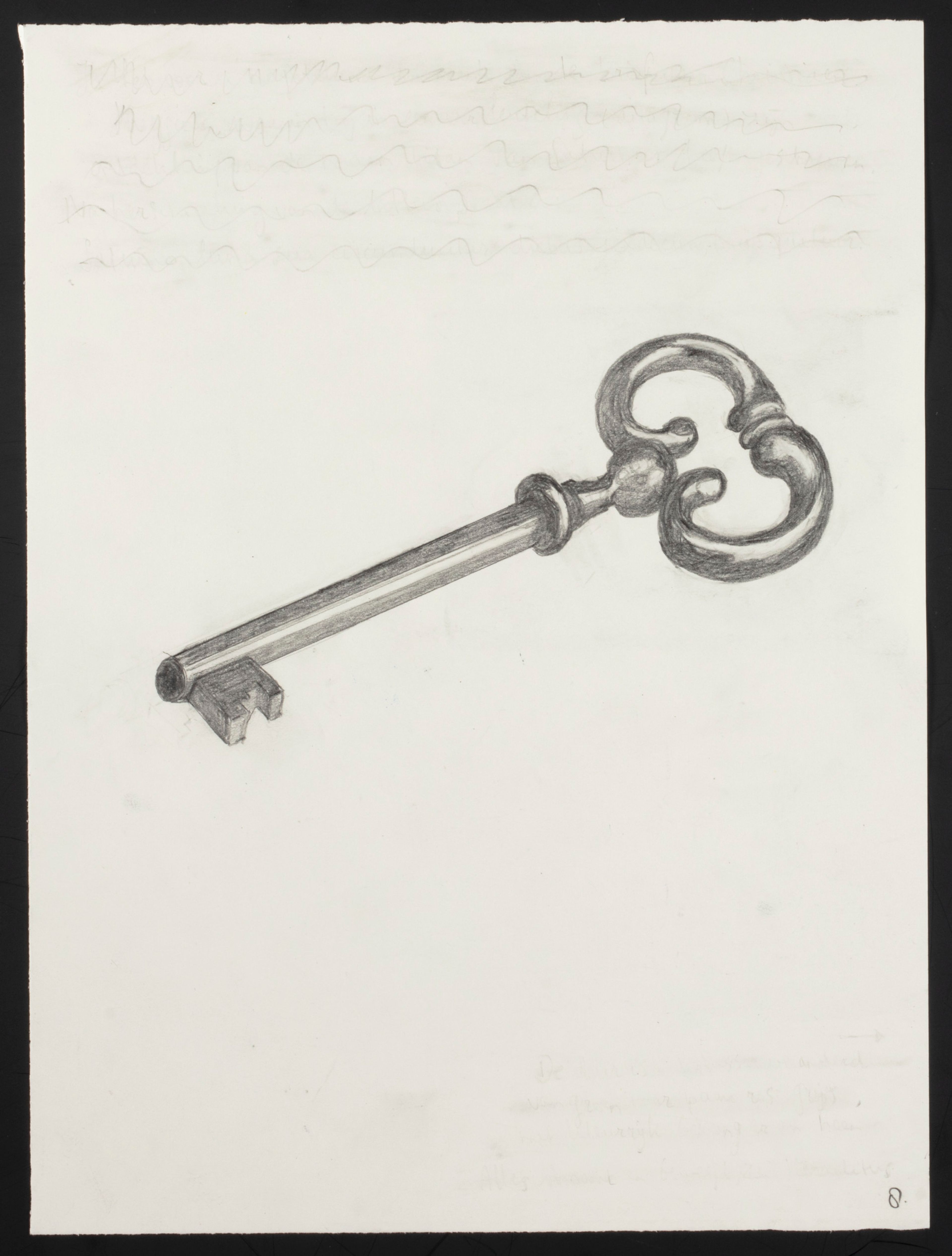 Een door pietsjanke fokkema getekende sleutel 