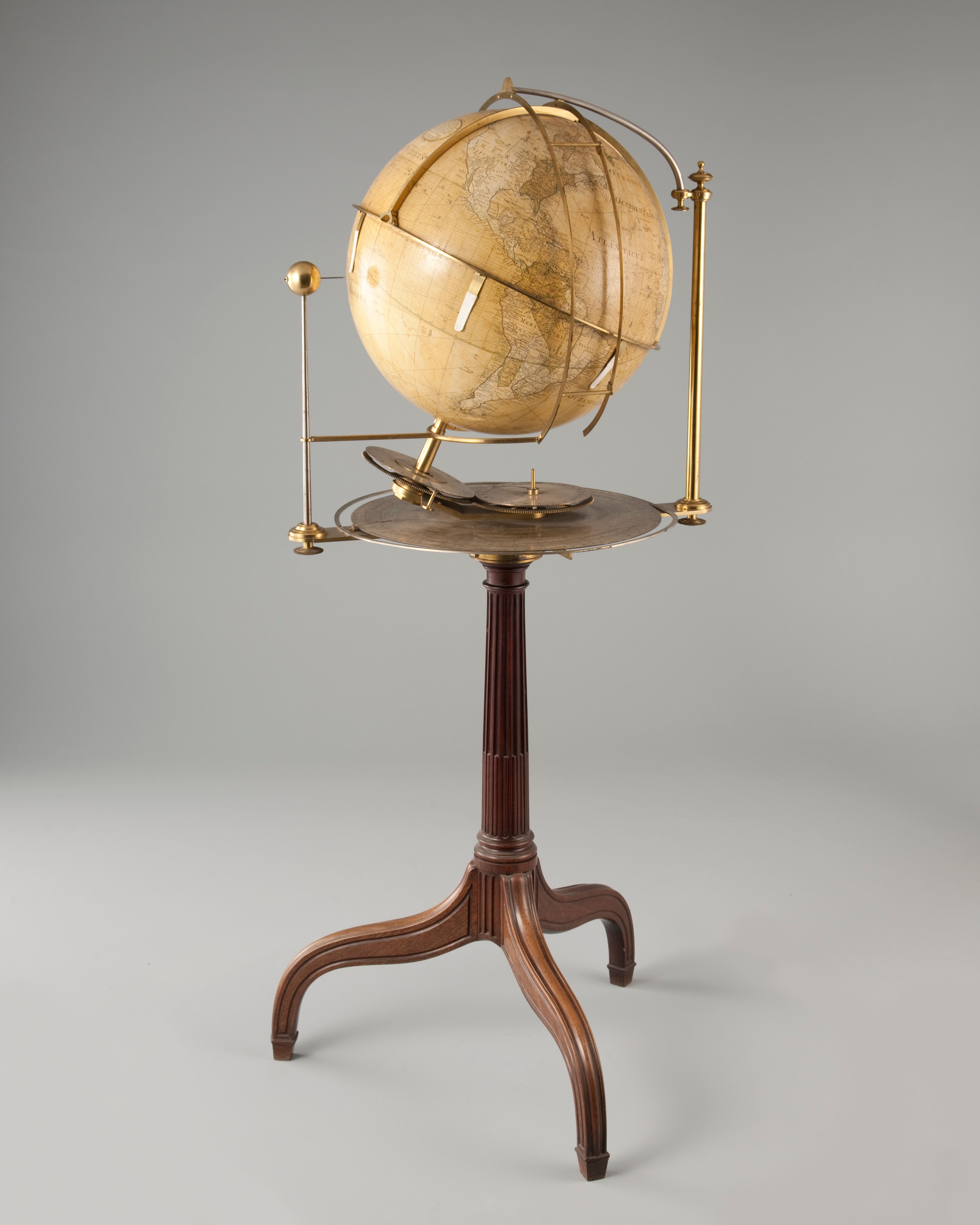 George Adams, London (instrument) and Dudley Adams, London (globe), 1789-1791 George Adams, London (instrument) and Dudley Adams, London (globe), 1789-1791