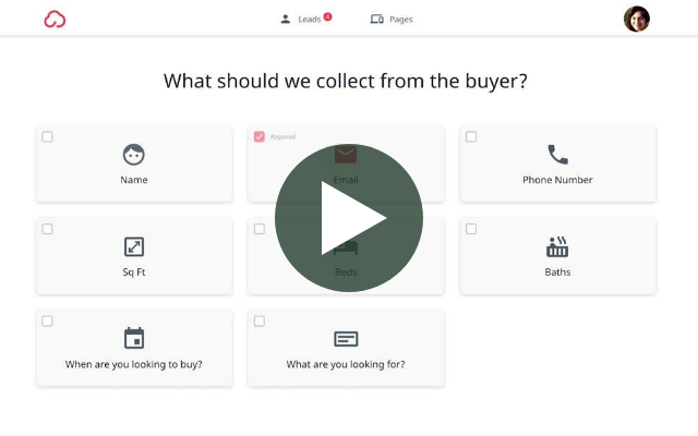 How to design a landing page in Cloud Attract.