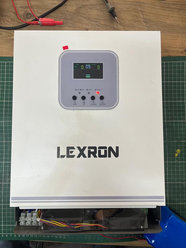 3kW Lexron Solar İnverter Tamiri Başarıyla Tamamlandı!