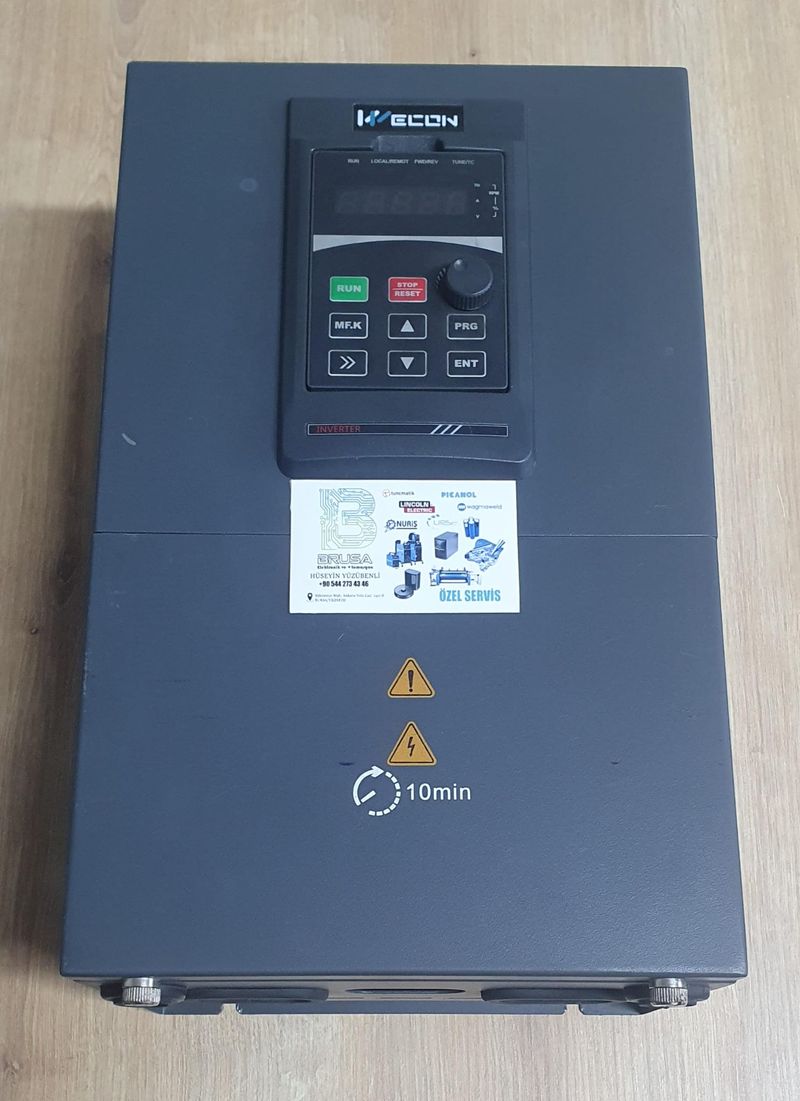 WECON 22 kW Motor Sürücü Tamiri ve IGBT Değişimi Bursa - TAMİR SONRASI (TAMAMLANDI)