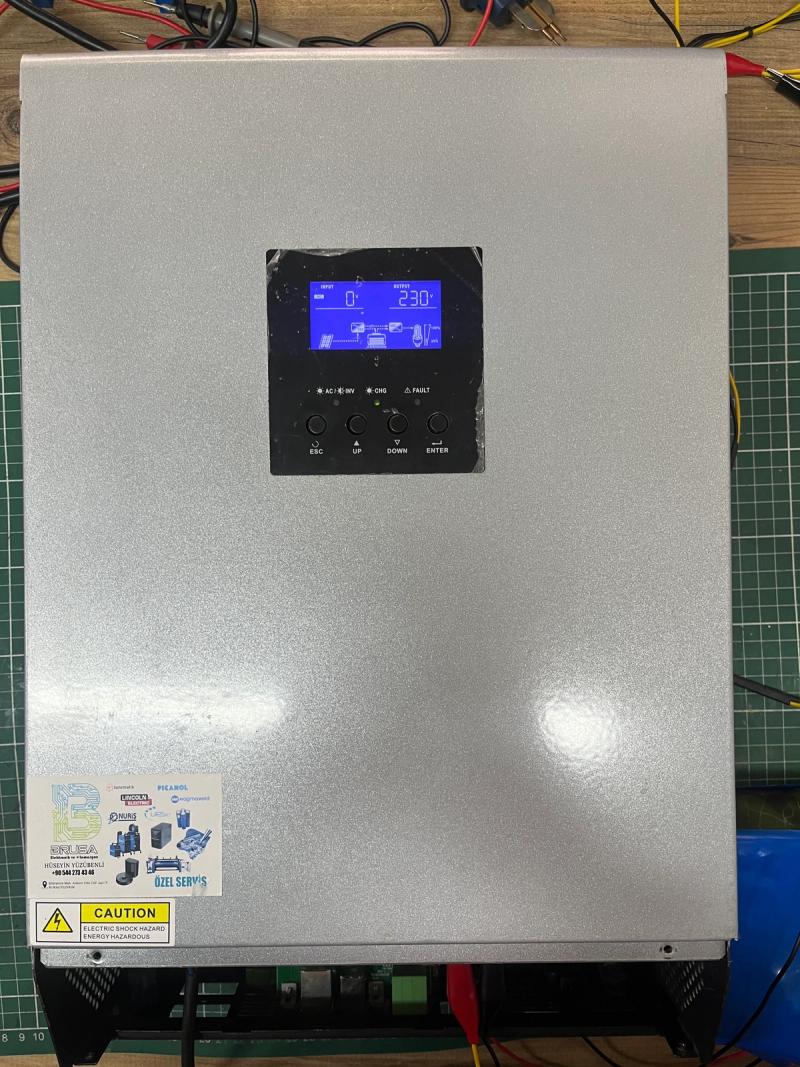 5KW 48V Lexron Solar İnverter Tamiri Yapıldı | Brusa Elektronik ve Otomasyon - TAMİR SONRASI (TAMAMLANDI)