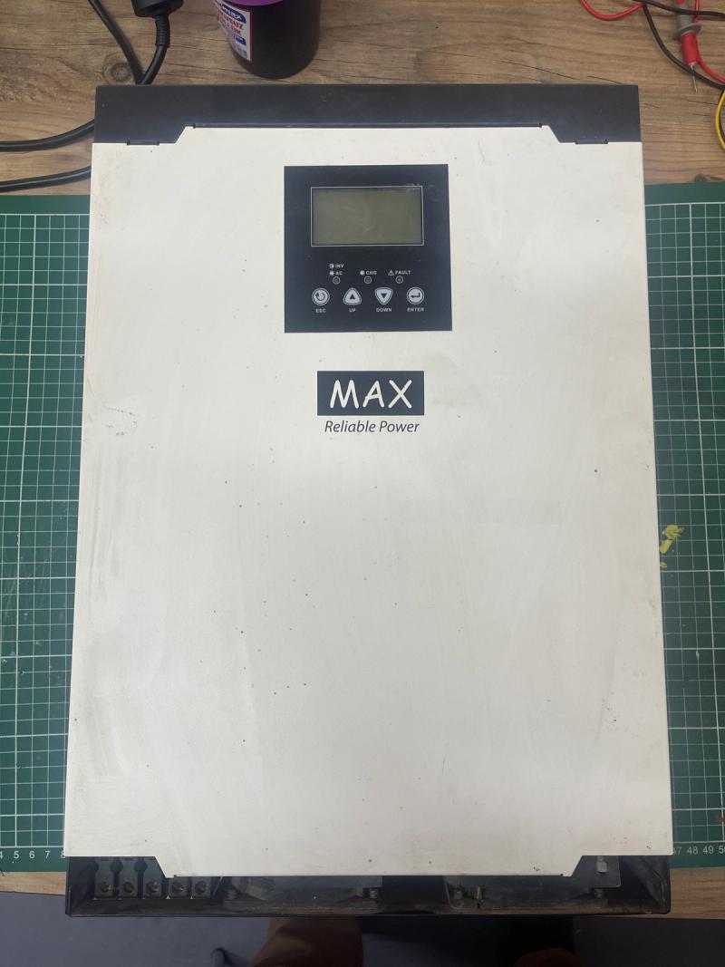 Max Reliable Power 24V 3kW Solar Akıllı İnverter Tamiri – Bursa - TAMİR ÖNCESİ