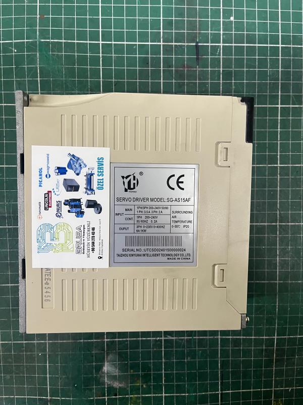 Yuhai SG-AS15AF Servo Sürücü İnverter Tamiri