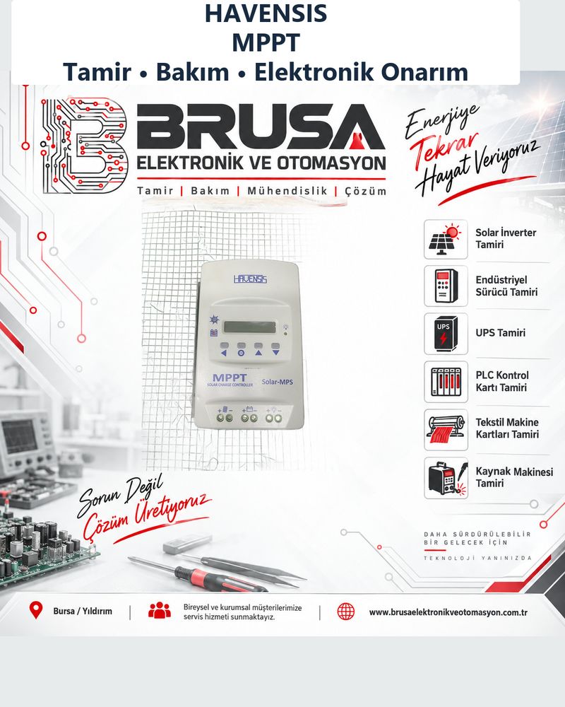 Havensıs MPPT Tamiri | Bursa - TAMİR SONRASI (TAMAMLANDI)