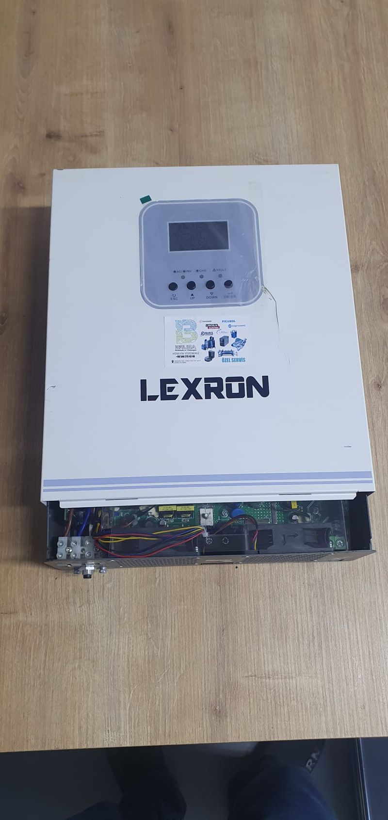 Lexron 3 kW Solar Inverter Tamiri ve Teknik Servis Bursa - TAMİR SONRASI (TAMAMLANDI)