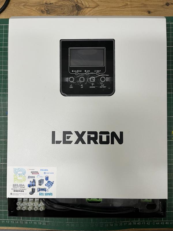 Lexron 1.2kW Solar İnverter Tamiri | Brusa Elektronik ve Otomasyon Bursa