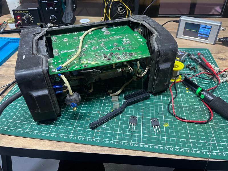 kaynak makinesi  - TAMİR ÖNCESİ