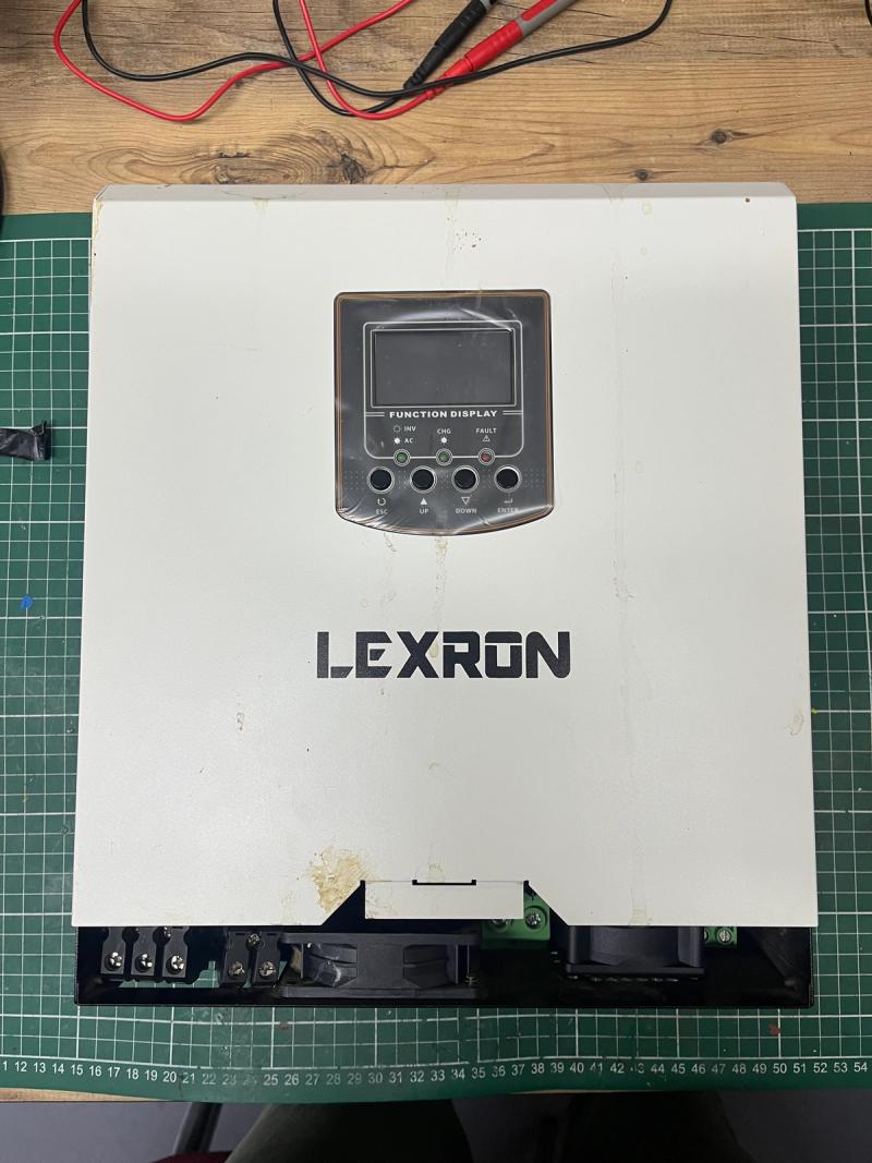 Bursa Lexron 3kW Solar Akıllı İnverter 01 Arıza Kodu Fan Tamiri - TAMİR ÖNCESİ