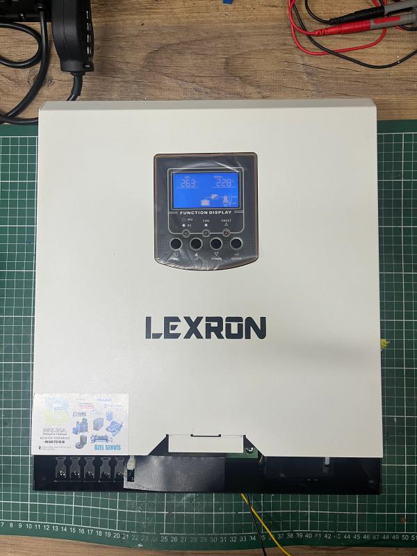 Bursa Lexron 3kW Solar Akıllı İnverter 01 Arıza Kodu Fan Tamiri