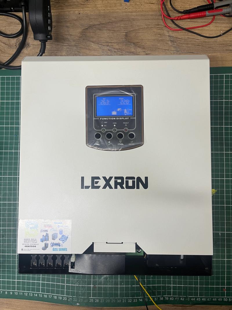 Bursa Lexron 3kW Solar Akıllı İnverter 01 Arıza Kodu Fan Tamiri - TAMİR SONRASI (TAMAMLANDI)